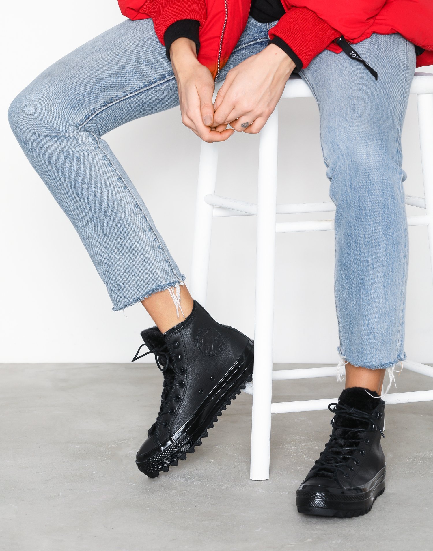 converse lift outfit