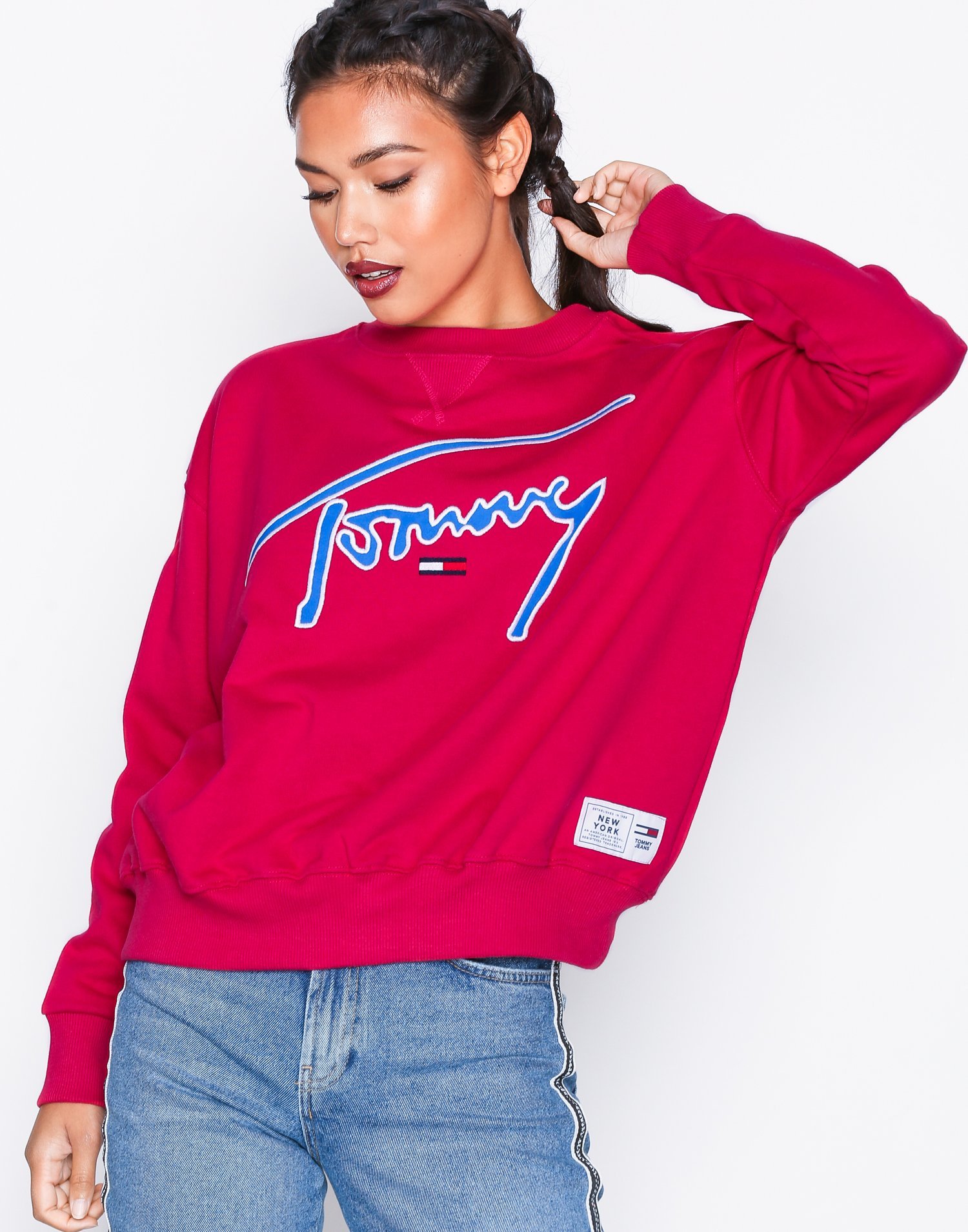 tommy jeans tjm classic knit