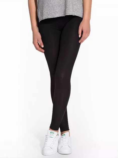 Buy New Look High Waist Leggings - Black