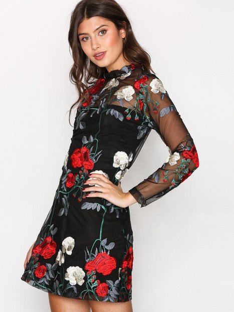 Floral Embroidered Dress