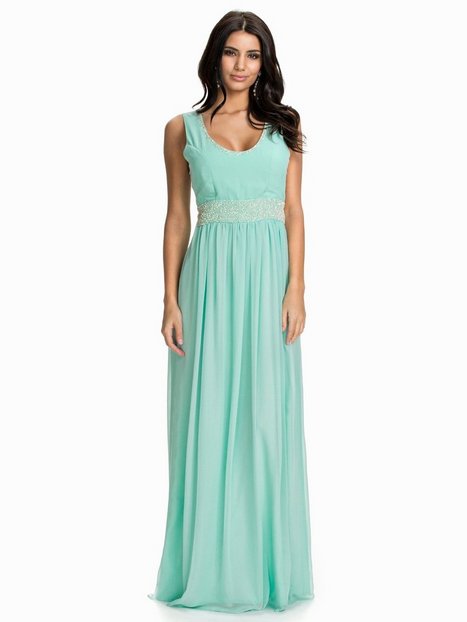 Tie Back Maxi Dress - Nly Eve - Mint - Party Dresses - Clothing - Women ...