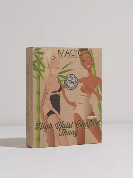 Buy Magic Bodyfashion High Waist Comfort Thong - Latte
