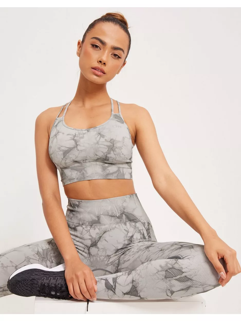 ICANIWILL Define Seamless Tie Dye Sports Bra Sport BH - Light support Grey