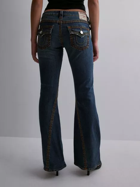 Buy True Religion JOEY LOW RISE FLARE MB3 - Dark Wash | Nelly.com