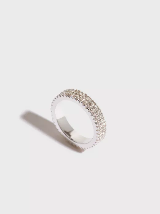 nelly.com | Iconic Triple Pave Ring