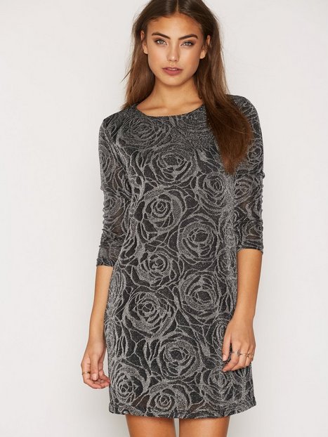 Silver Shift Dress