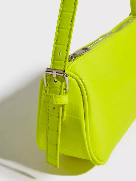 Buy YELLOE Faux Leather Zipper Closure Women's Casual Baguette bag