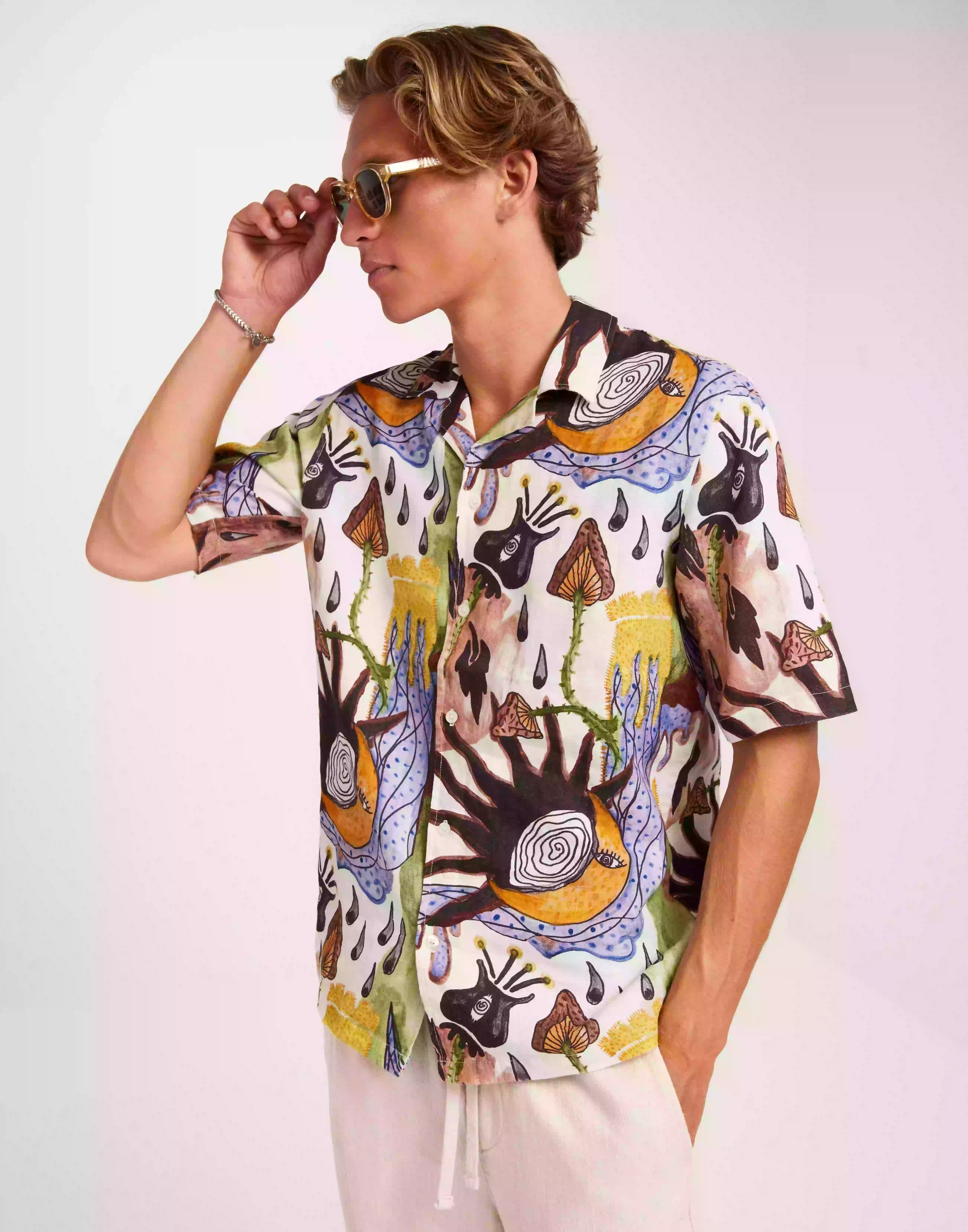 Samsøe Samsøe Oscar AX shirt 14329 Kortärmade skjortor Free