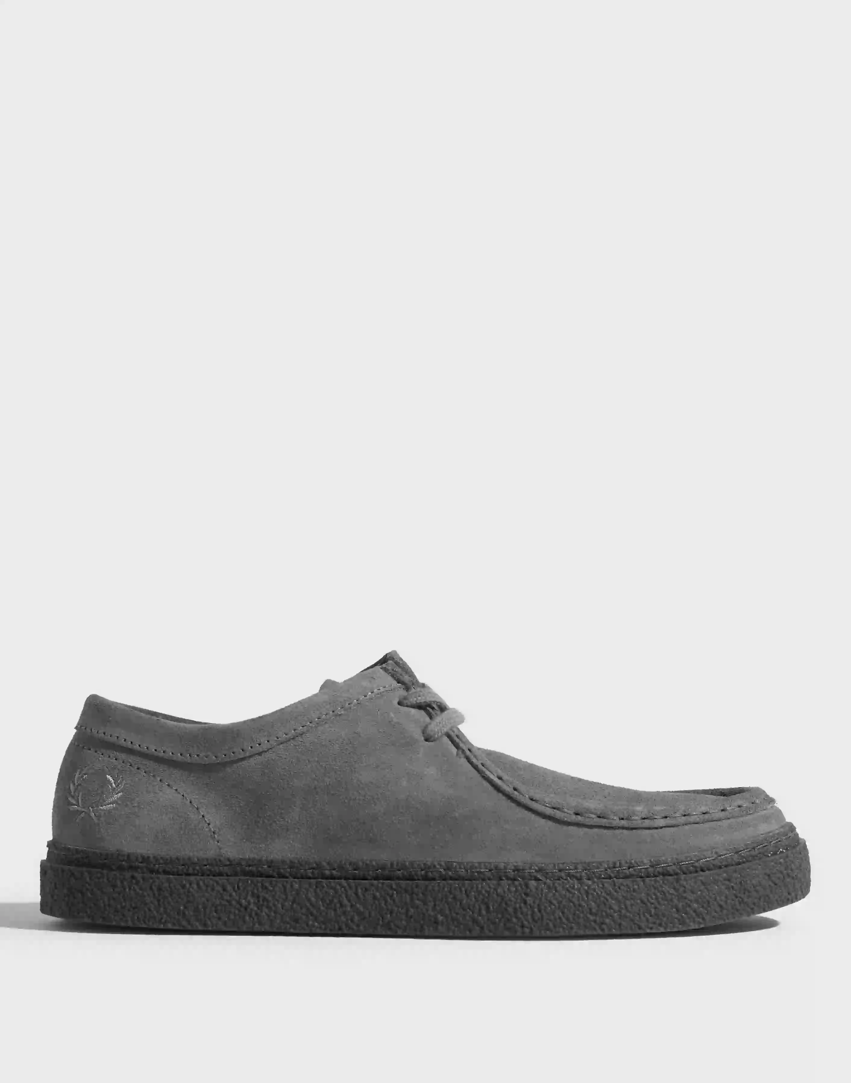 Fred Perry Dawson Low Suede Lave sneakers Charcoal