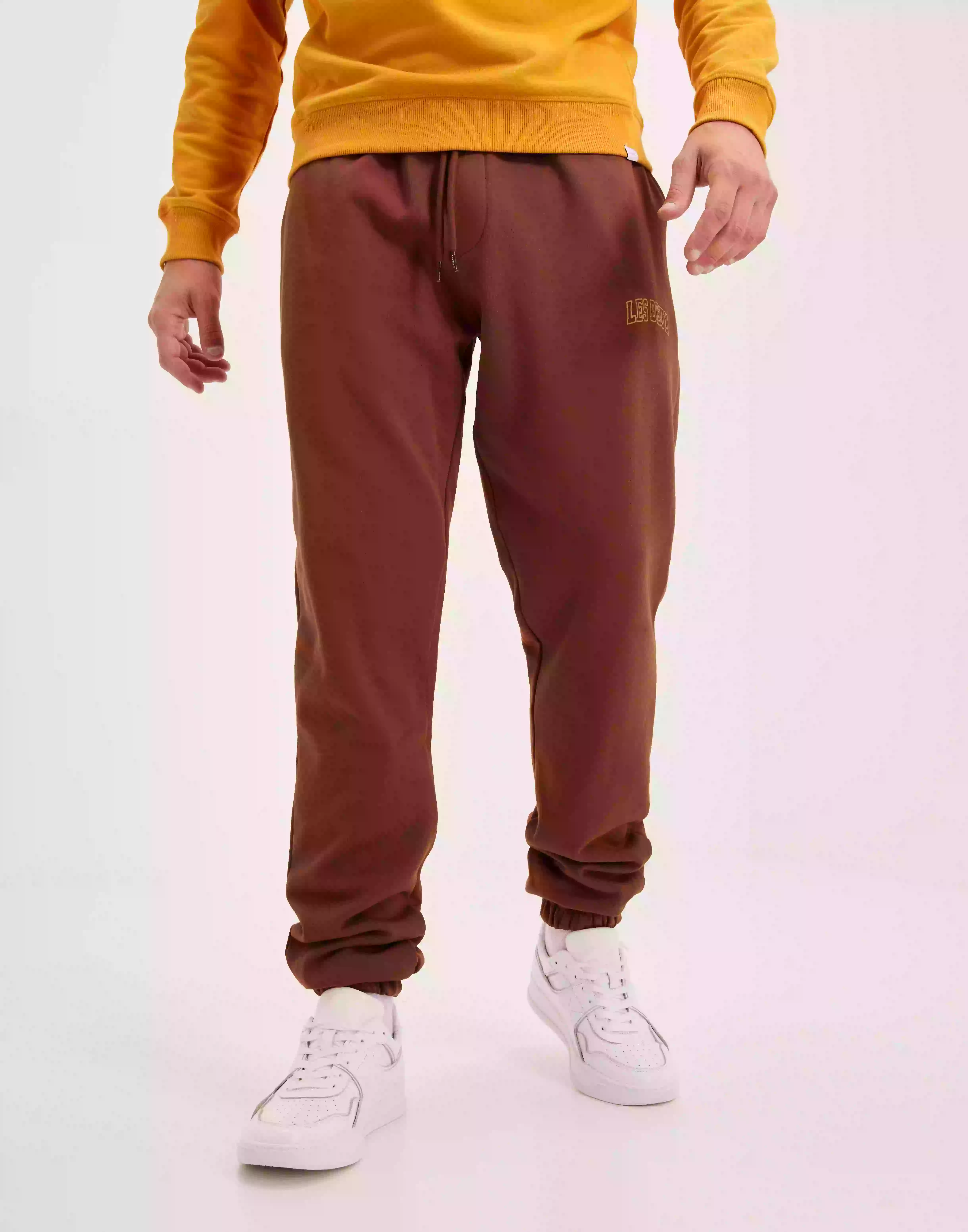 Les Deux Blake Sweatpants Mjukisbyxor Inca Gold