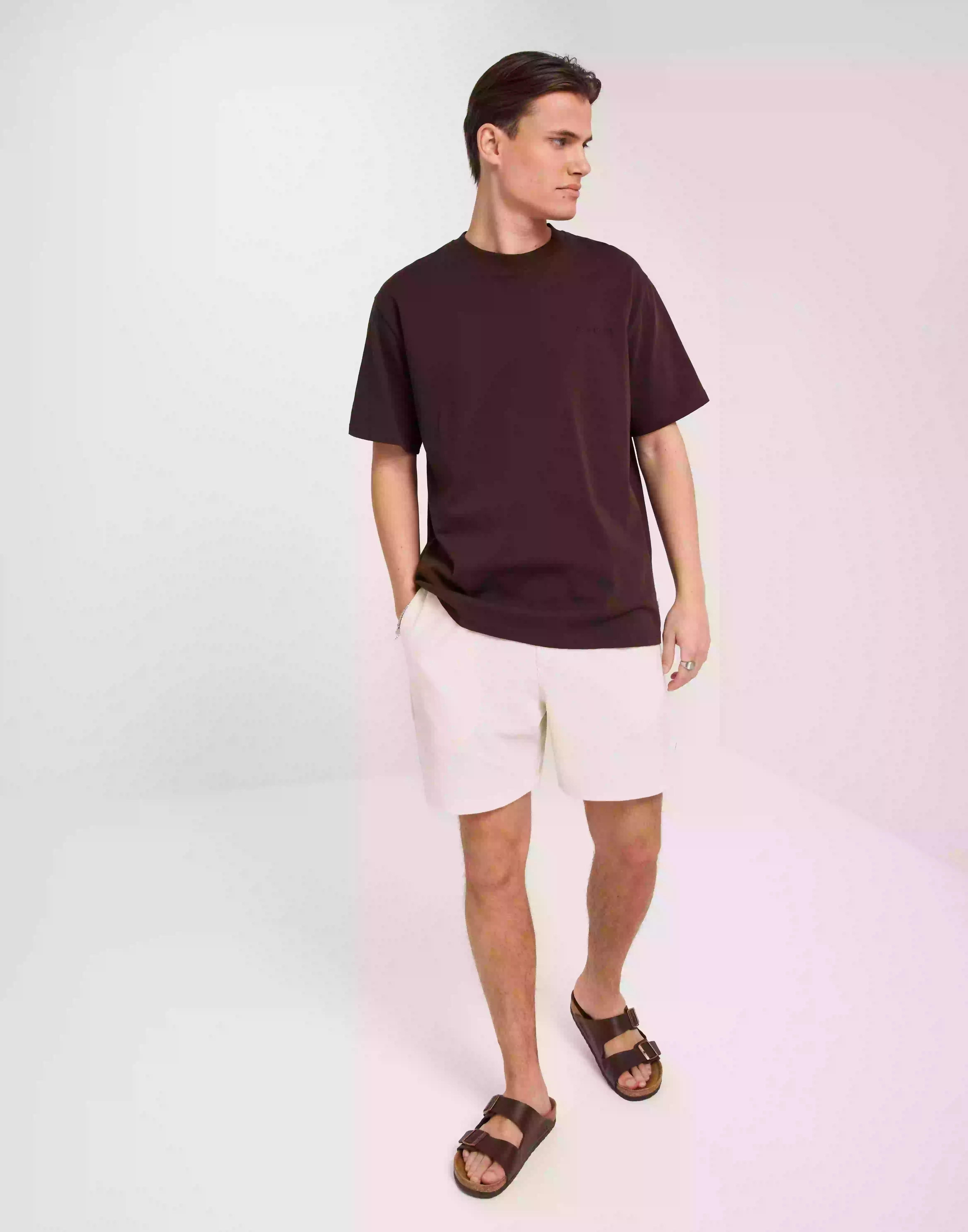 Woodbird Bommy Terry Shorts Shorts Offwhite