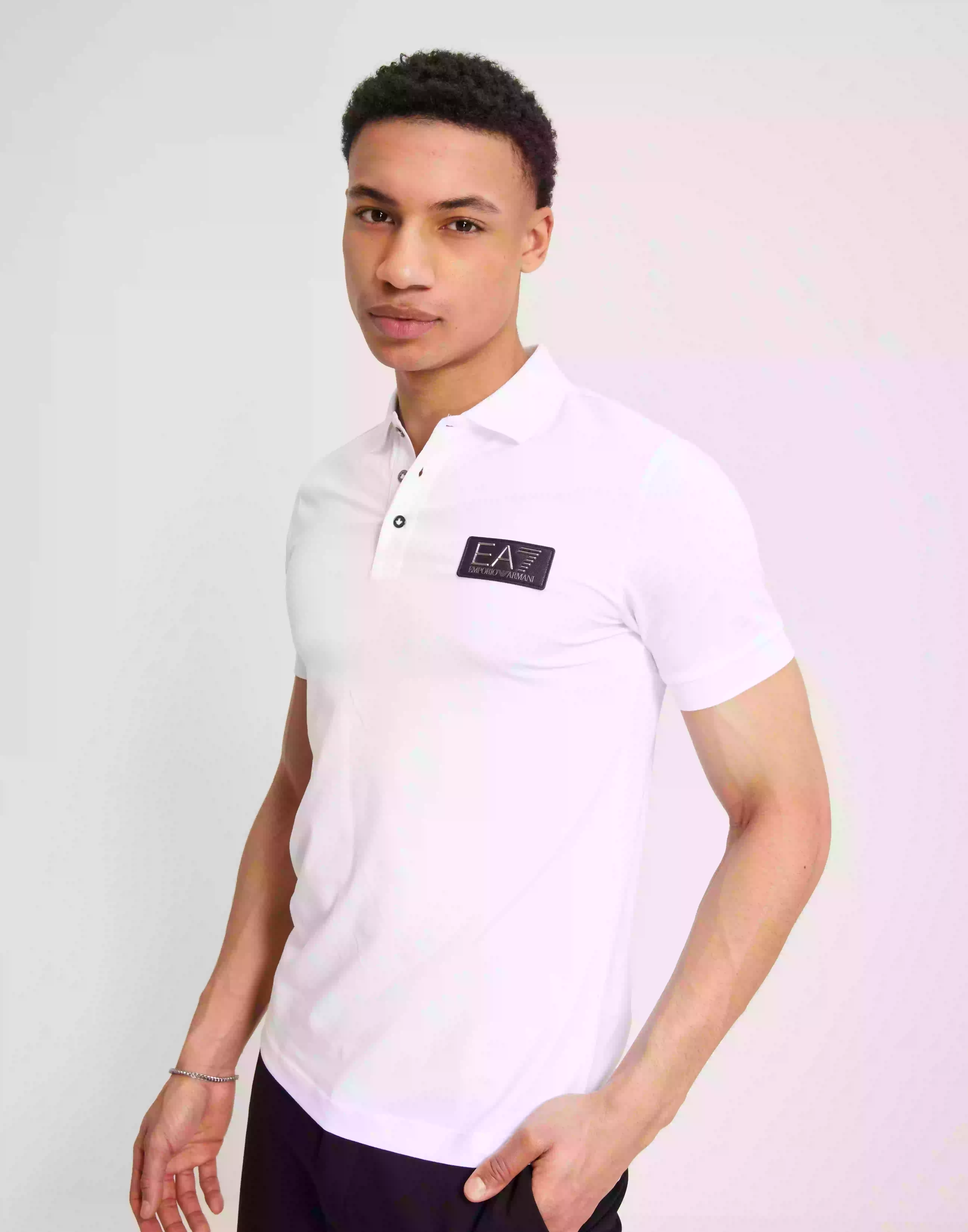 EA7 Emporio Armani Polo Kortärmad piké White