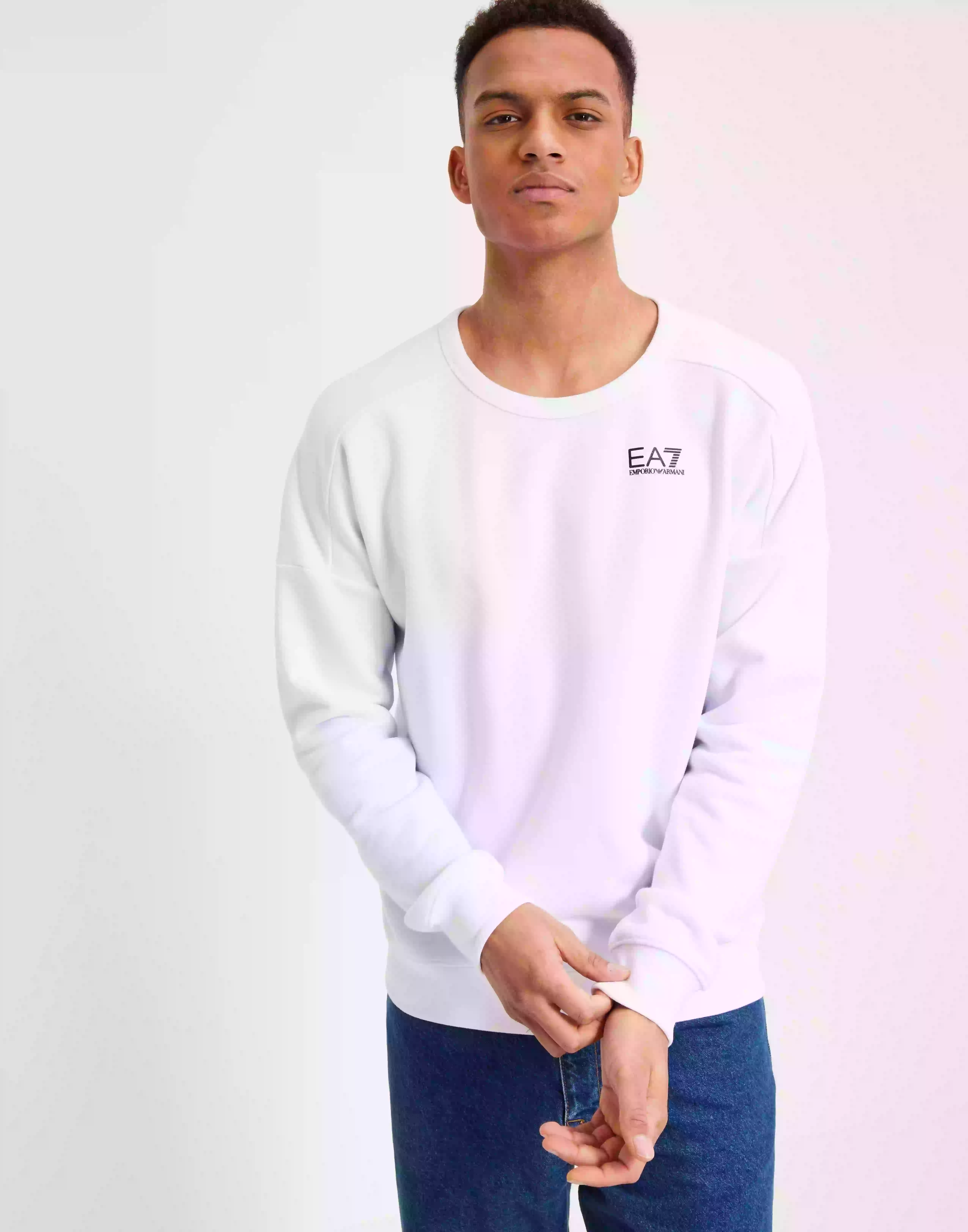 EA7 Emporio Armani Felpa Sweatshirts White