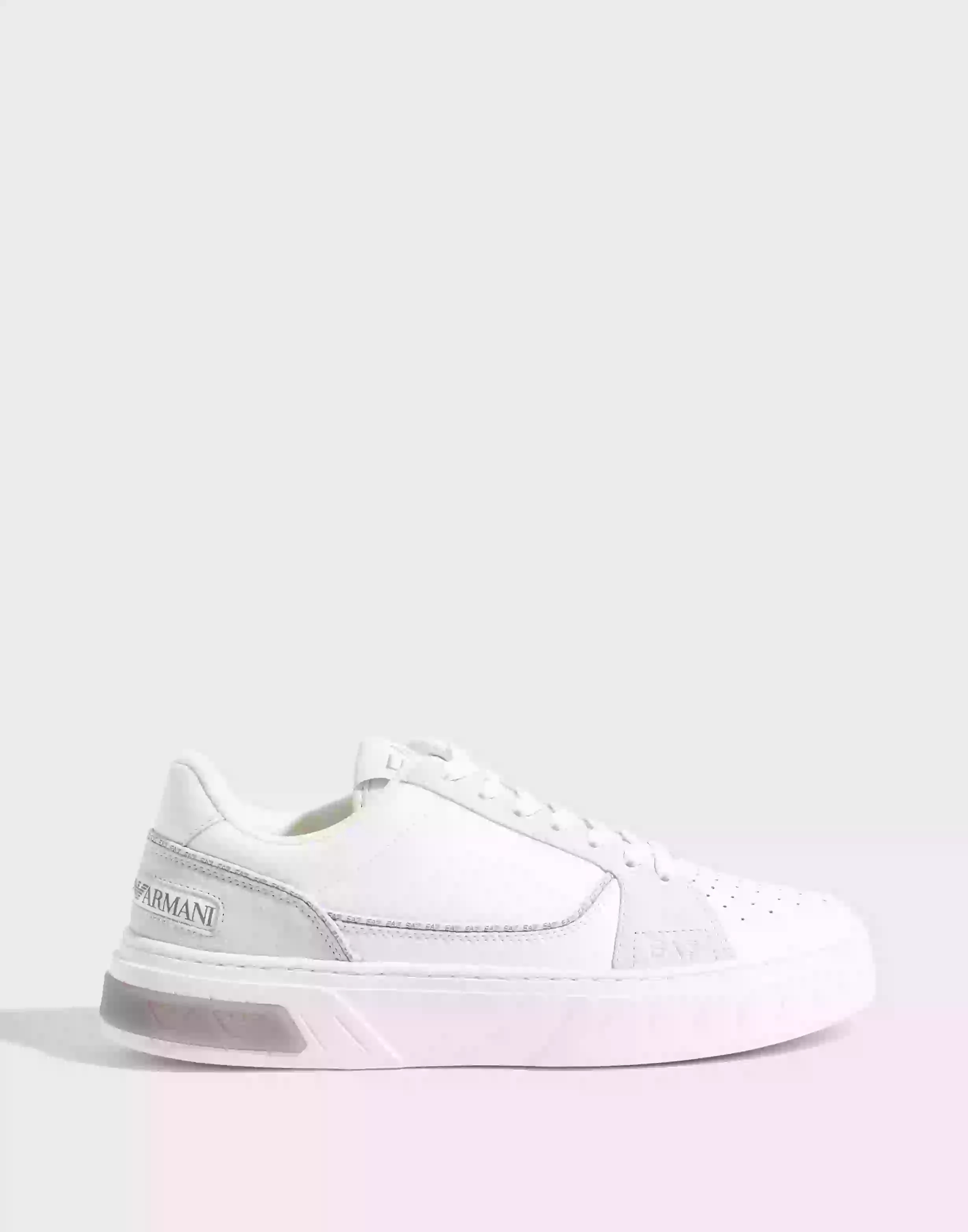 EA7 Emporio Armani Court Premium Chunky sneakers White