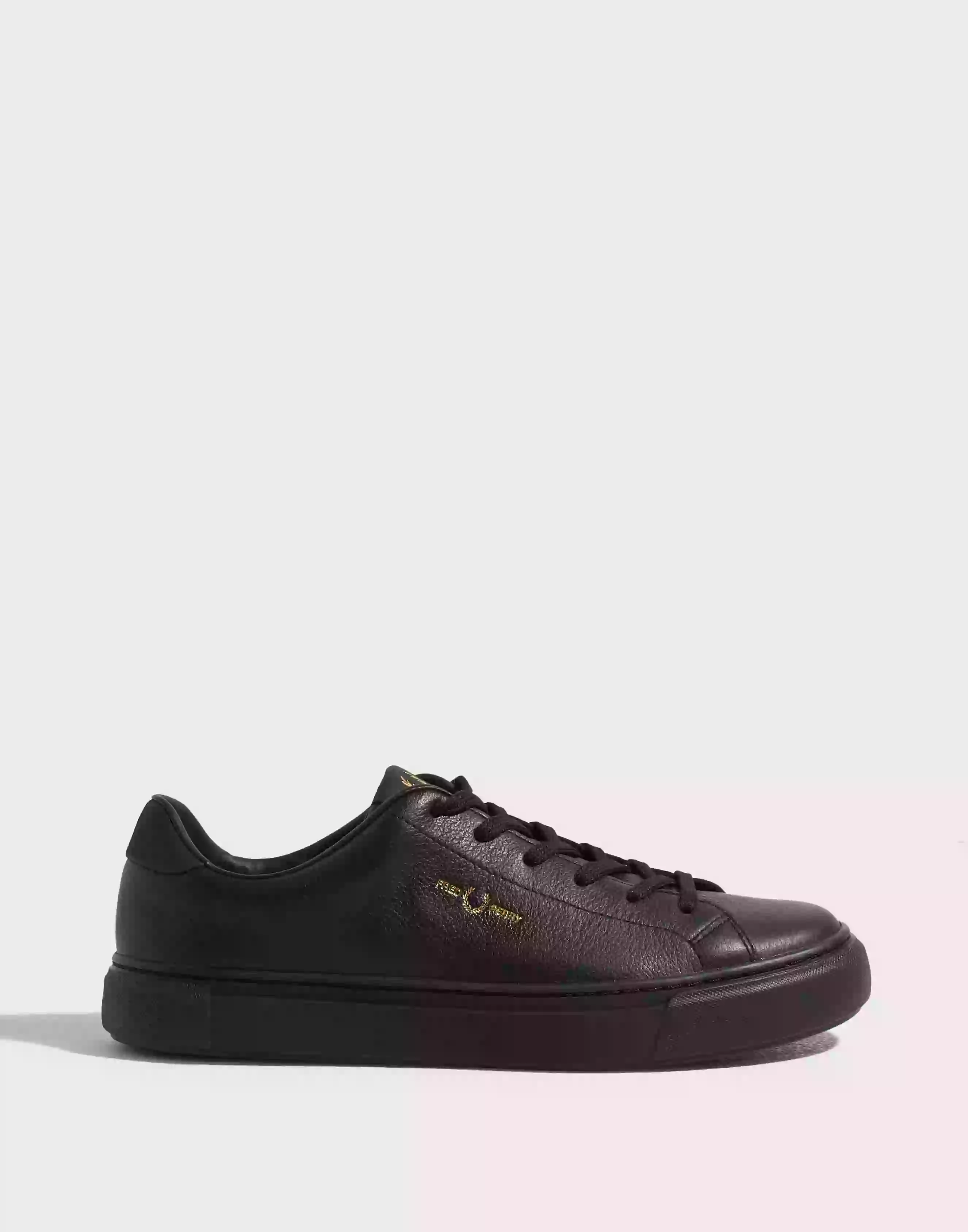 Fred Perry B71 Tumbled Leather Låga sneakers Black