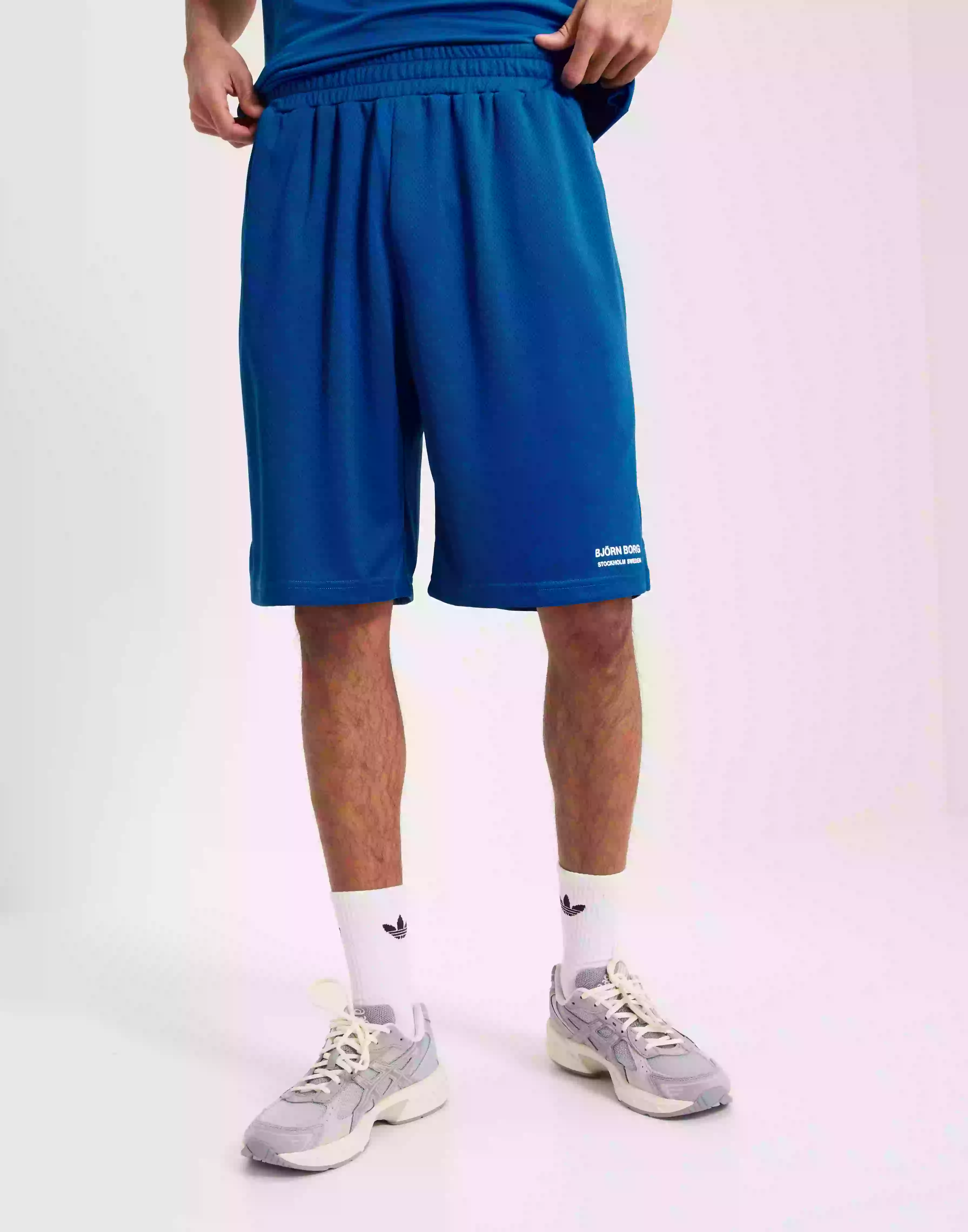 Björn Borg Borg Loose Shorts Träningsshorts Blue