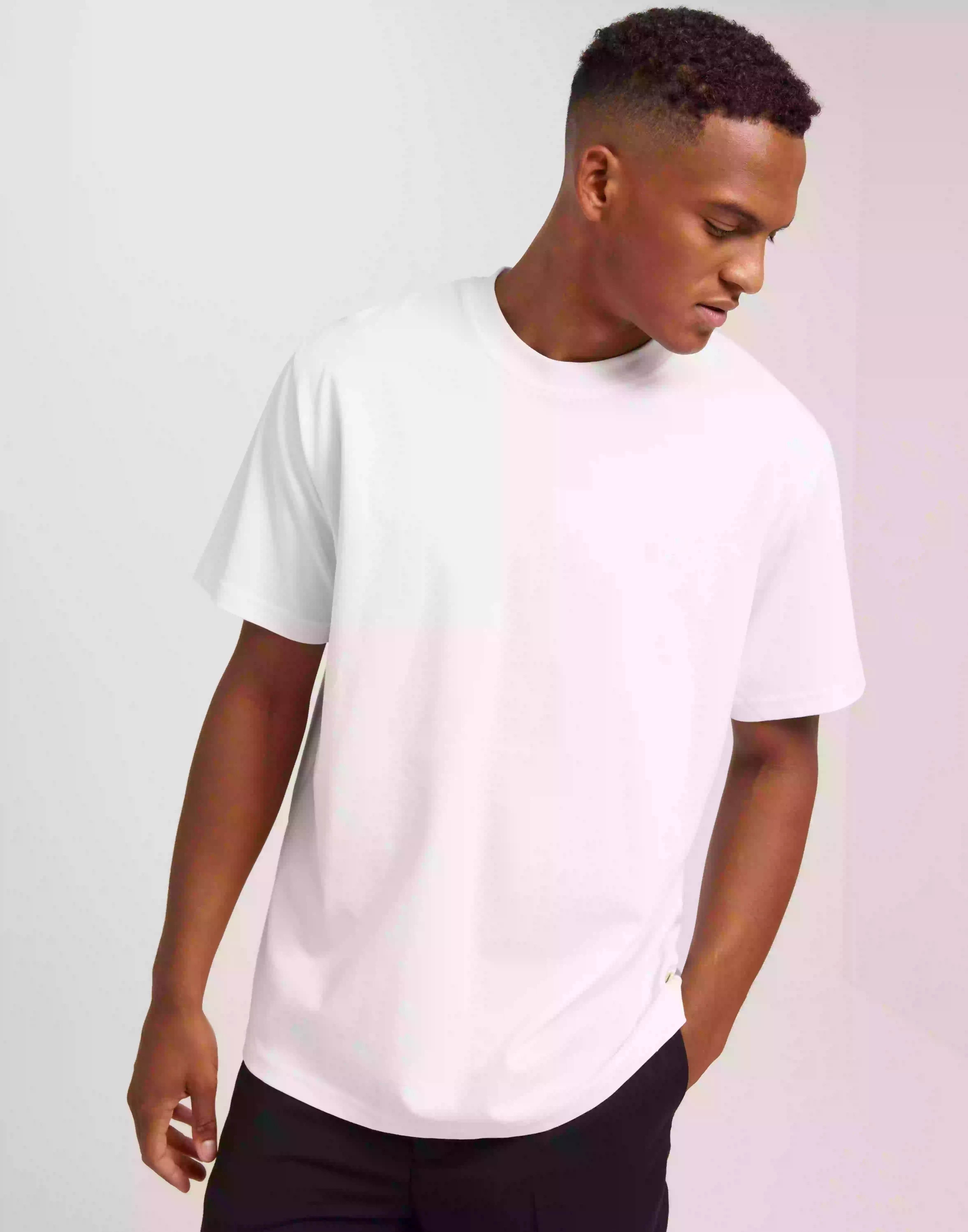 Woodbird WBBaine Base Tee Kortärmade t-shirts White