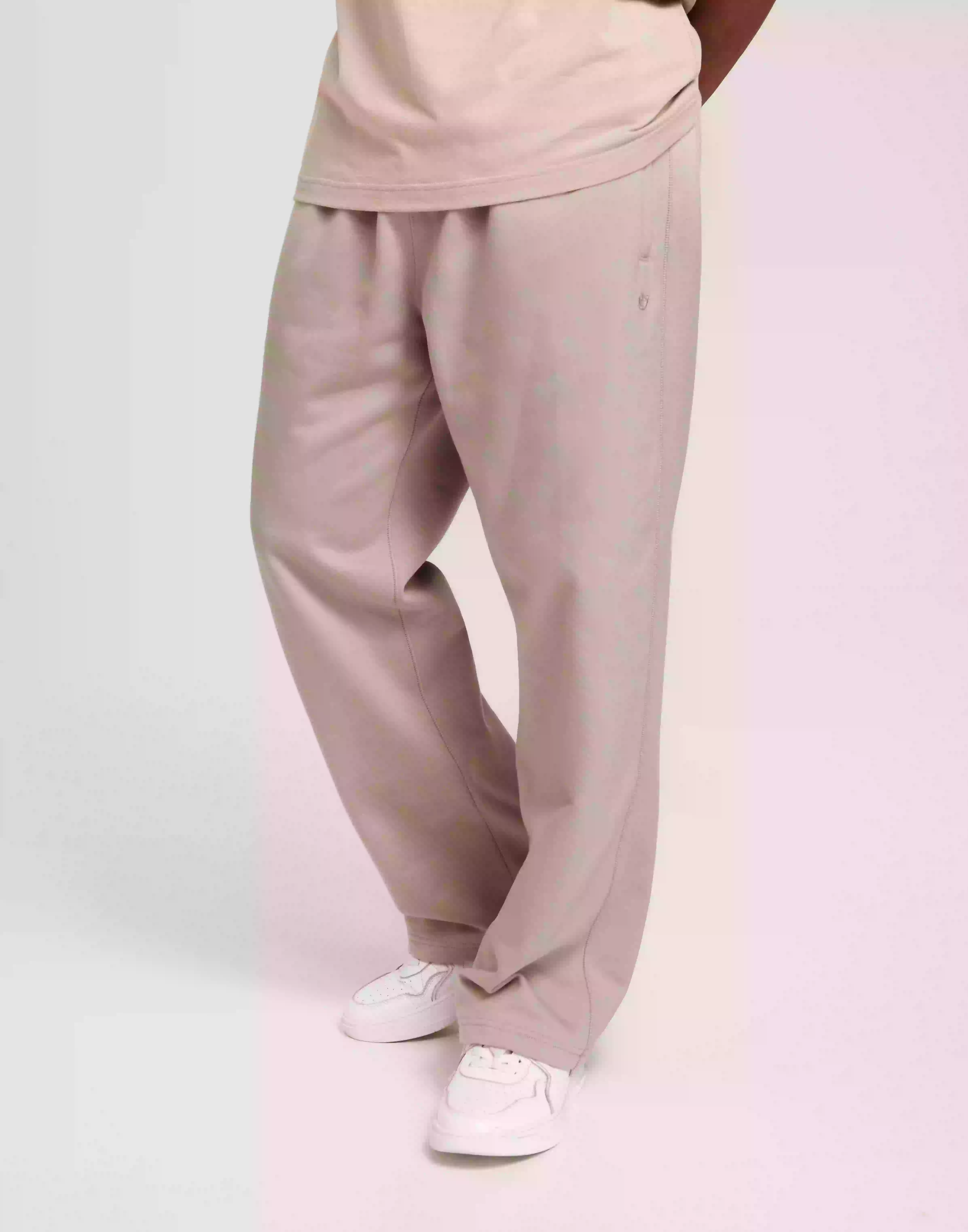 Adidas Originals P Ess Wide Pant Mjukisbyxor Beige