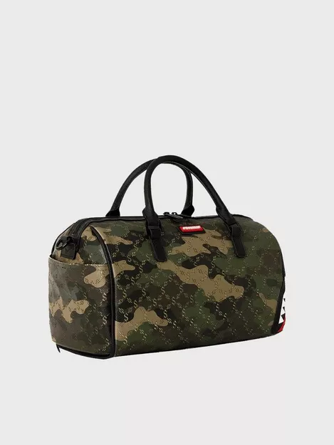 Buy Sprayground Camo Green Camo Branded Mini Duffle Bag Online @ Tata CLiQ  Luxury