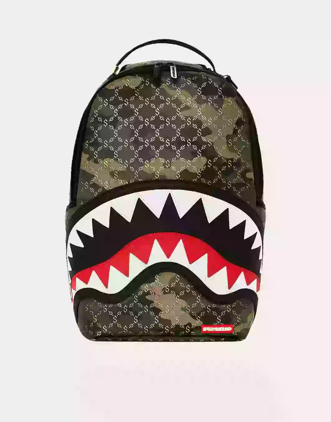 Sprayground Pattern Over Camo Backpack Ryggsekker Camo