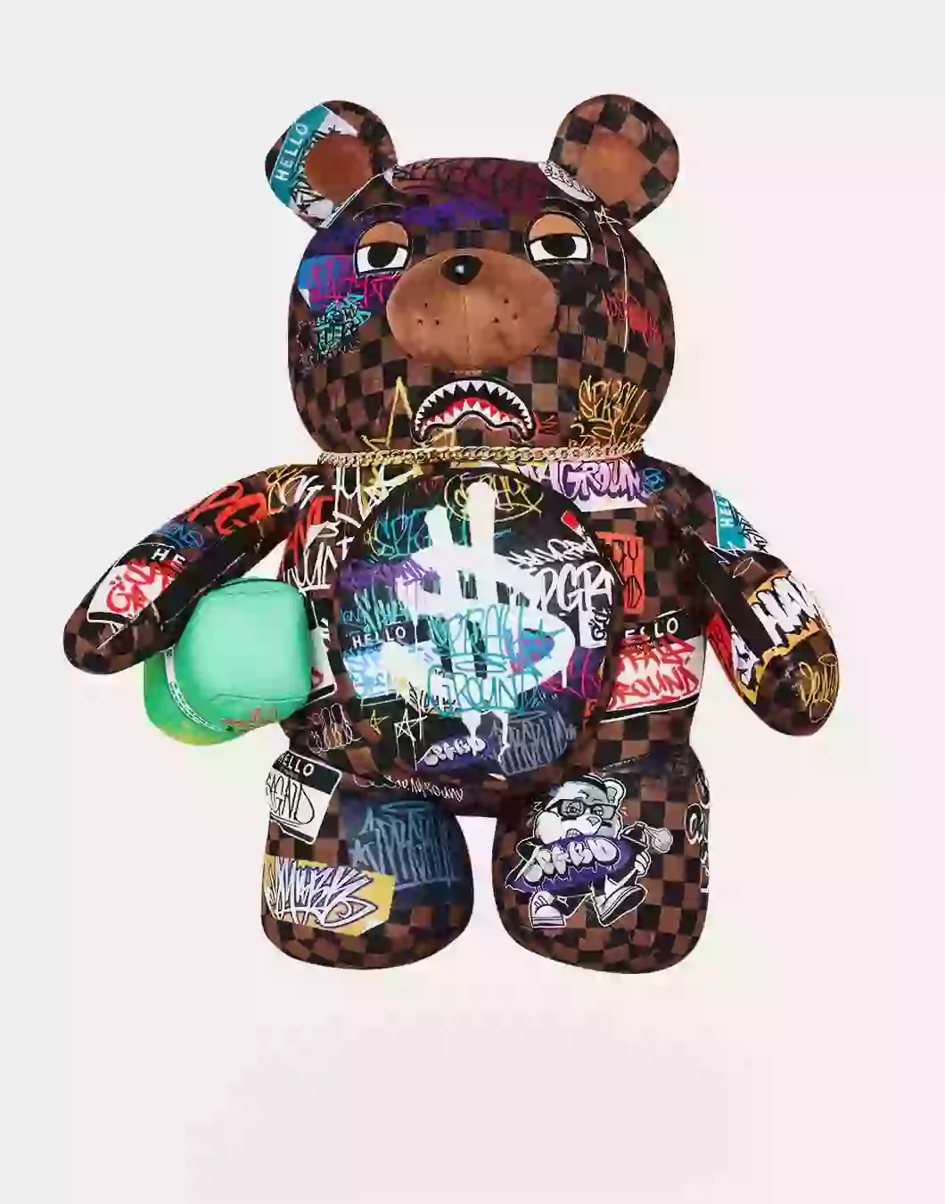 Sprayground Tagged Up Sip Bear Backpack Tote Ryggsäckar Multicolor