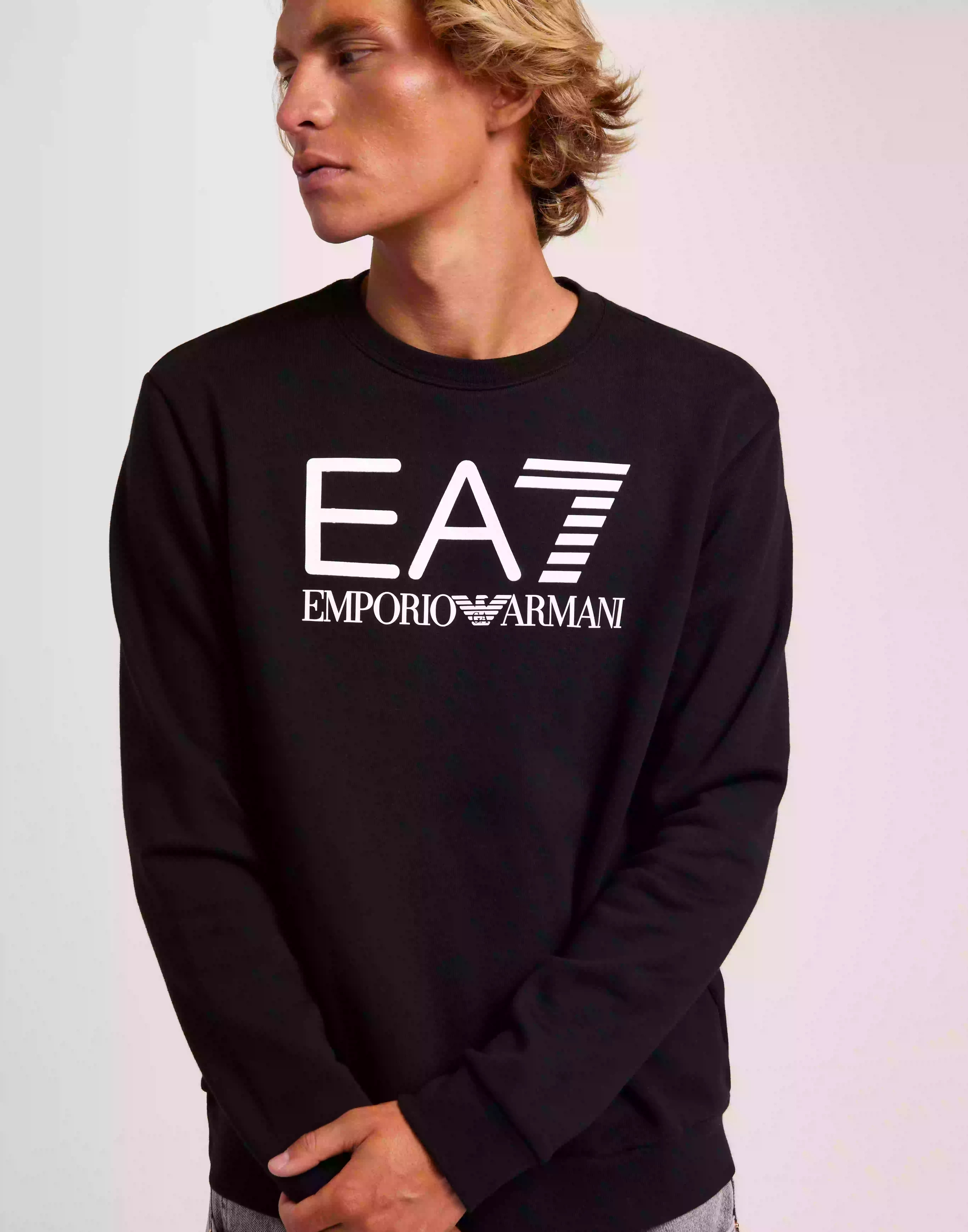 EA7 Emporio Armani Felpa Sweatshirts Black