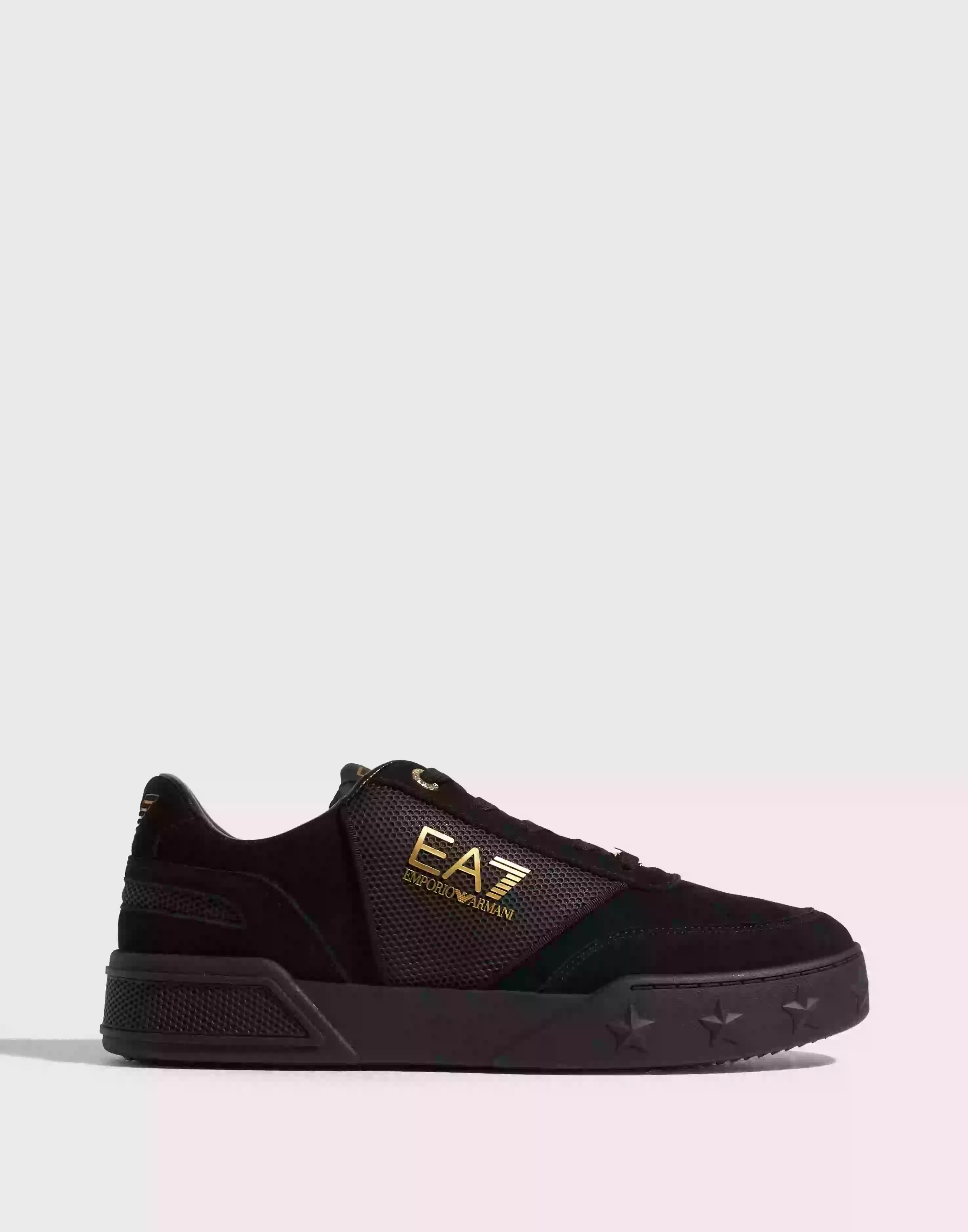 EA7 Emporio Armani Star Kpu Låga sneakers Black/Gold