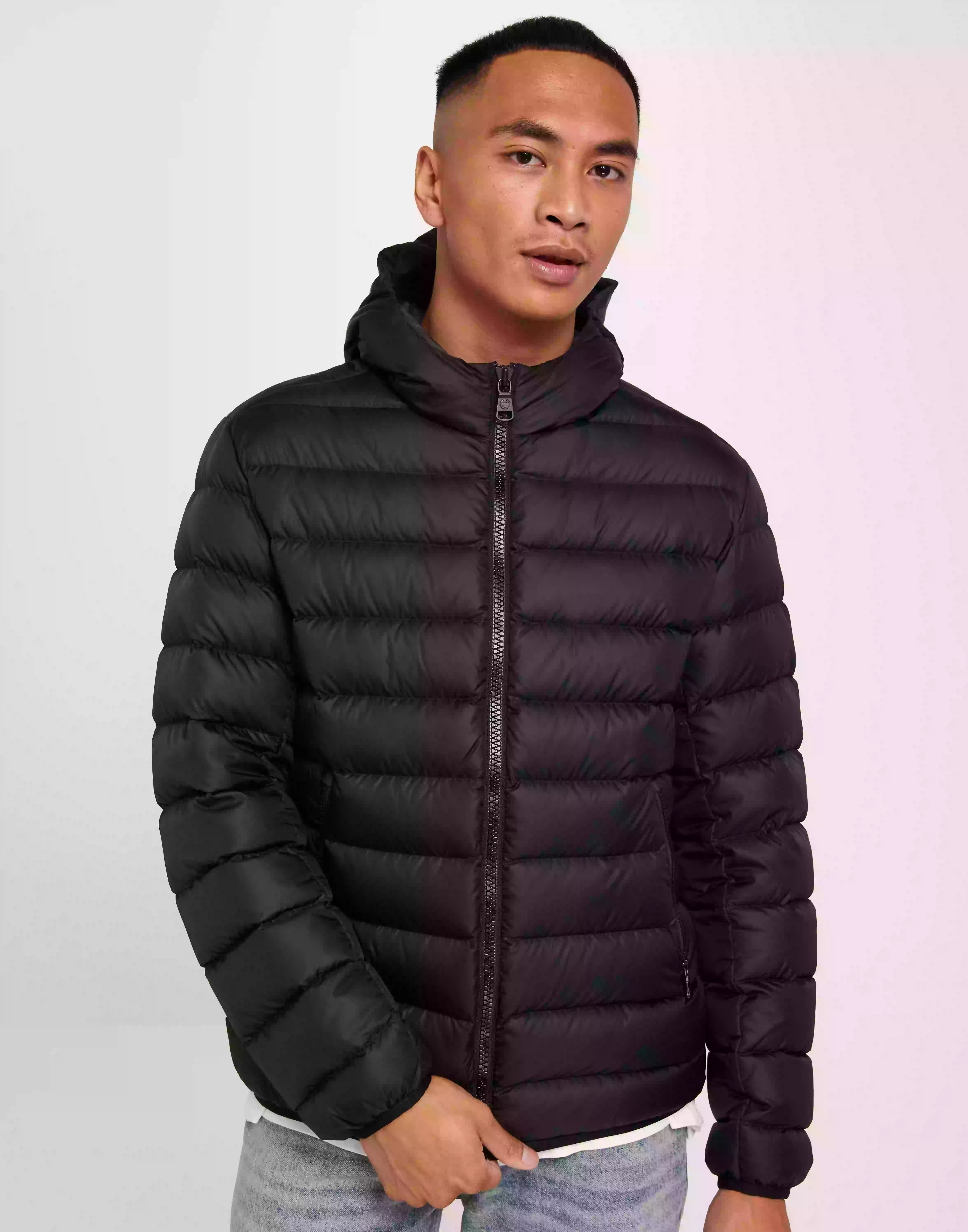 Colmar Mens Down Jacket Dunjackor Black