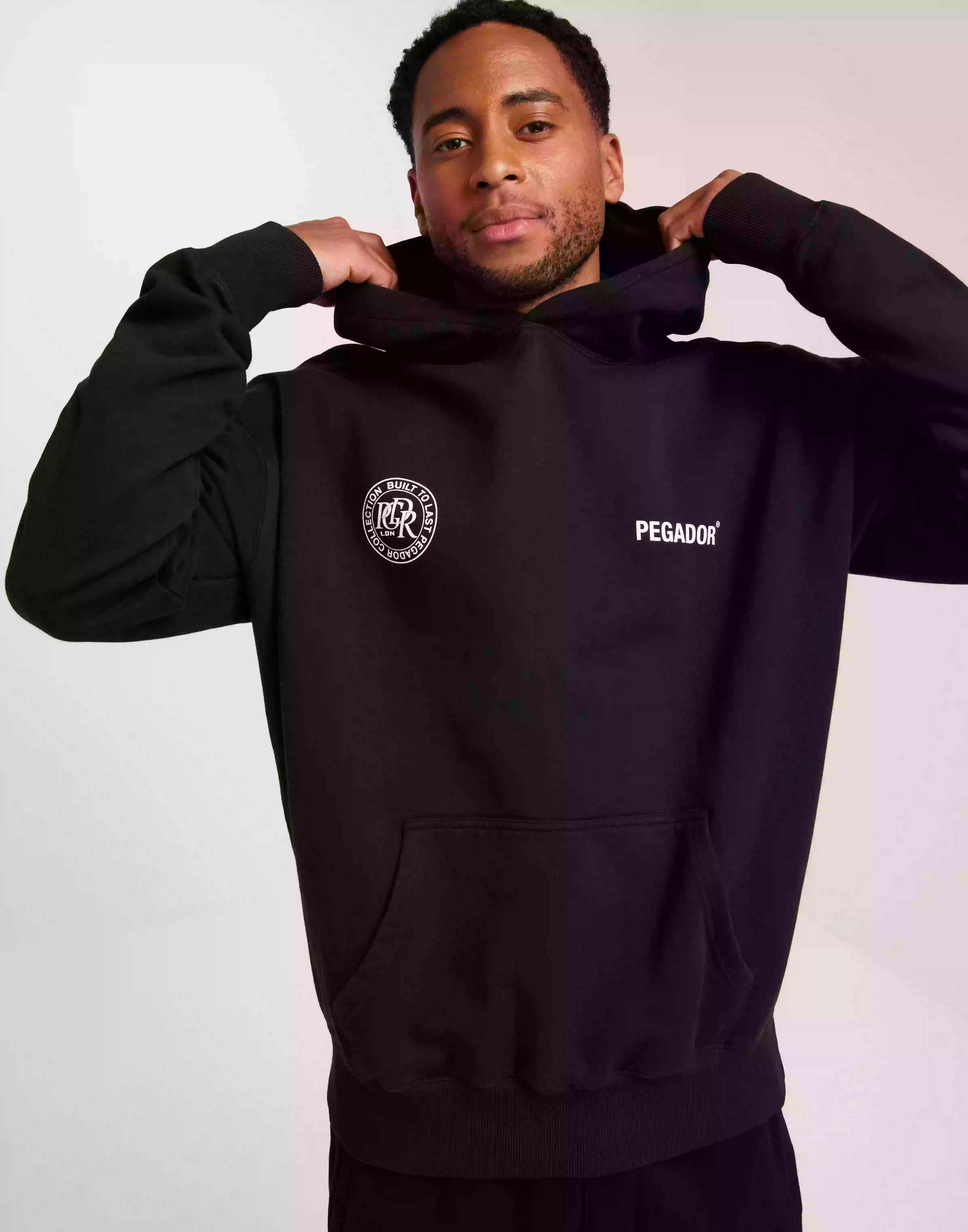 Pegador Dike Oversized Hoodie Hoodies Black