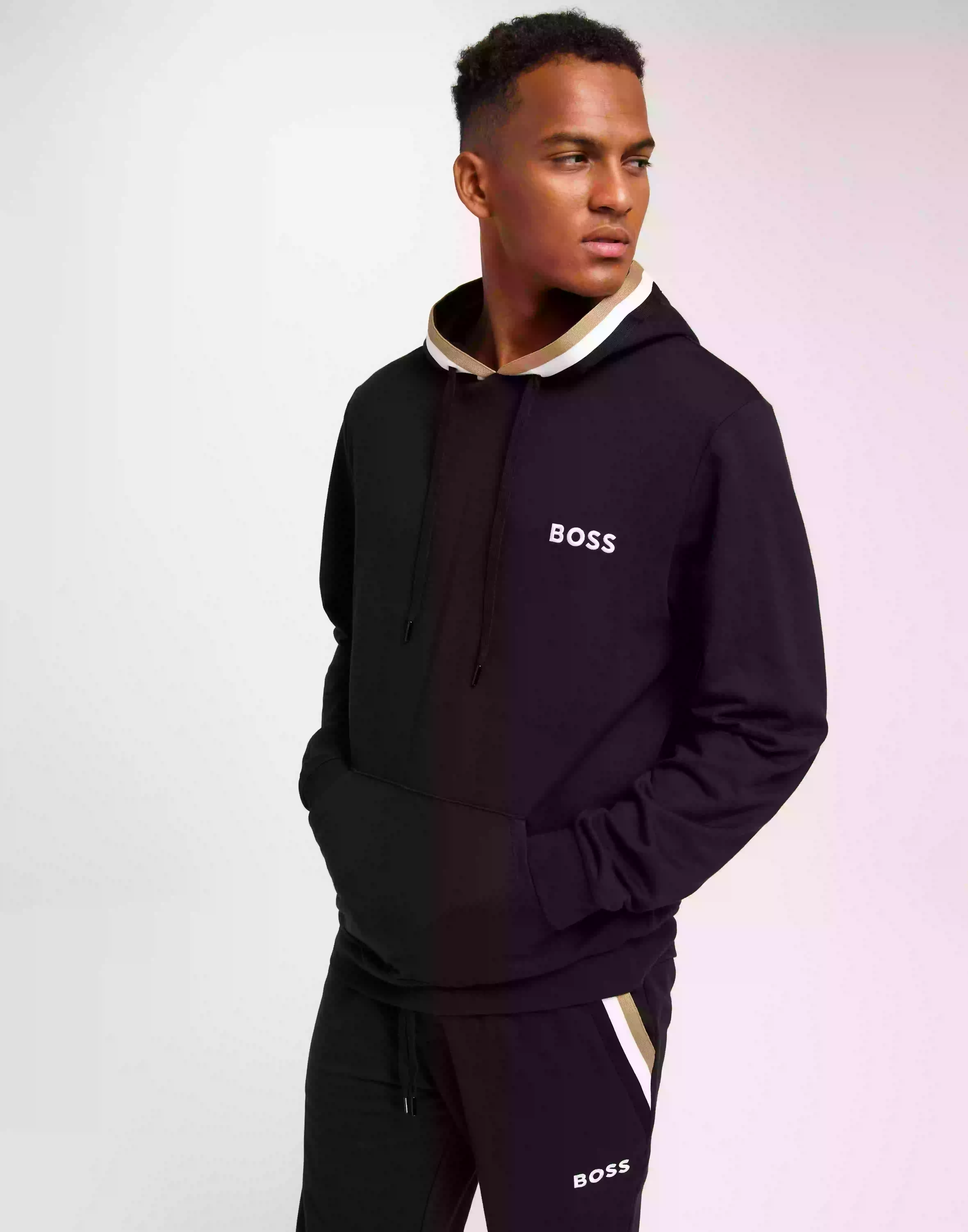 BOSS Iconic Hoodie 10249731 02 Hoodies Black