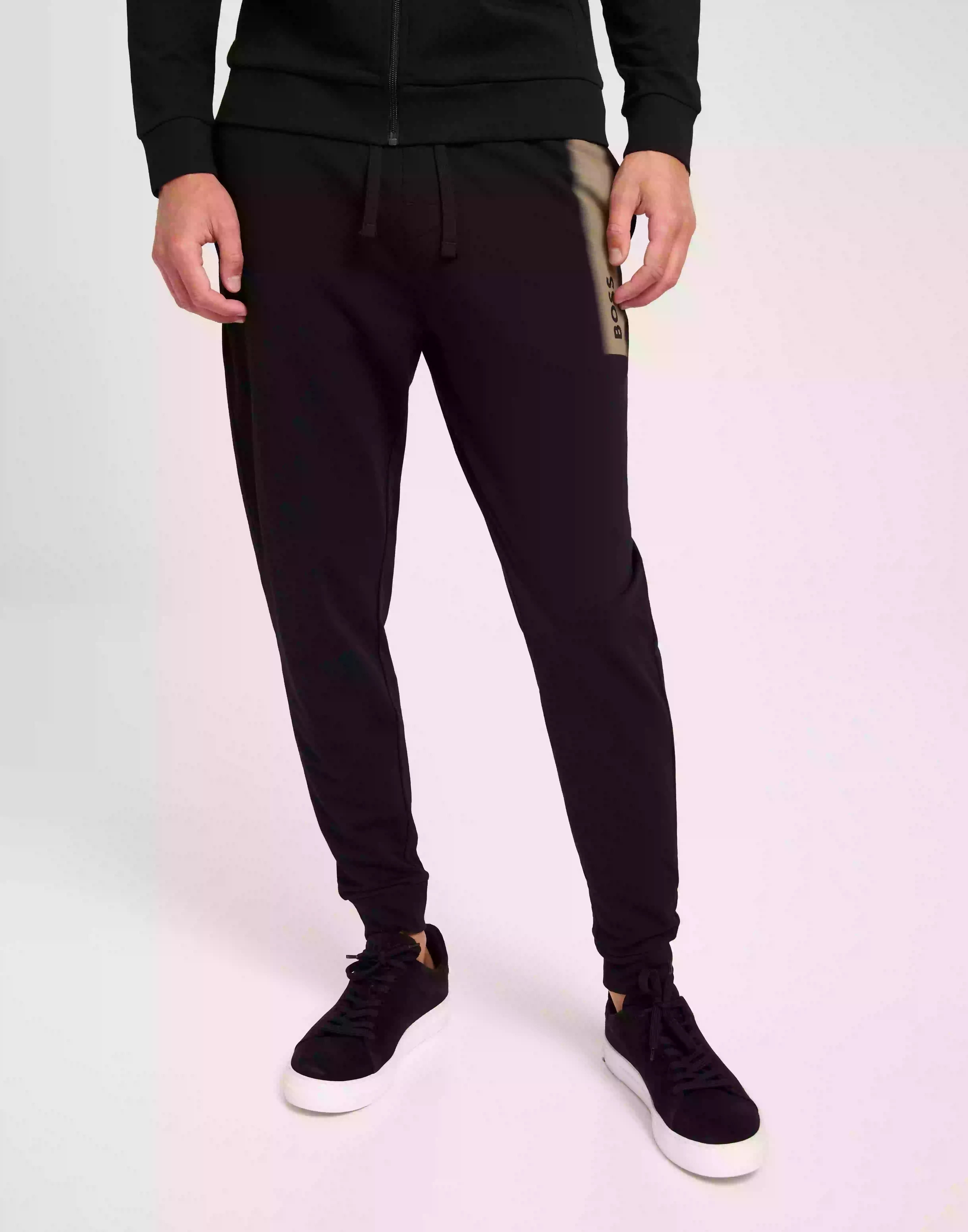 BOSS Authentic Pants 10208539 19 Mjukisbyxor Black