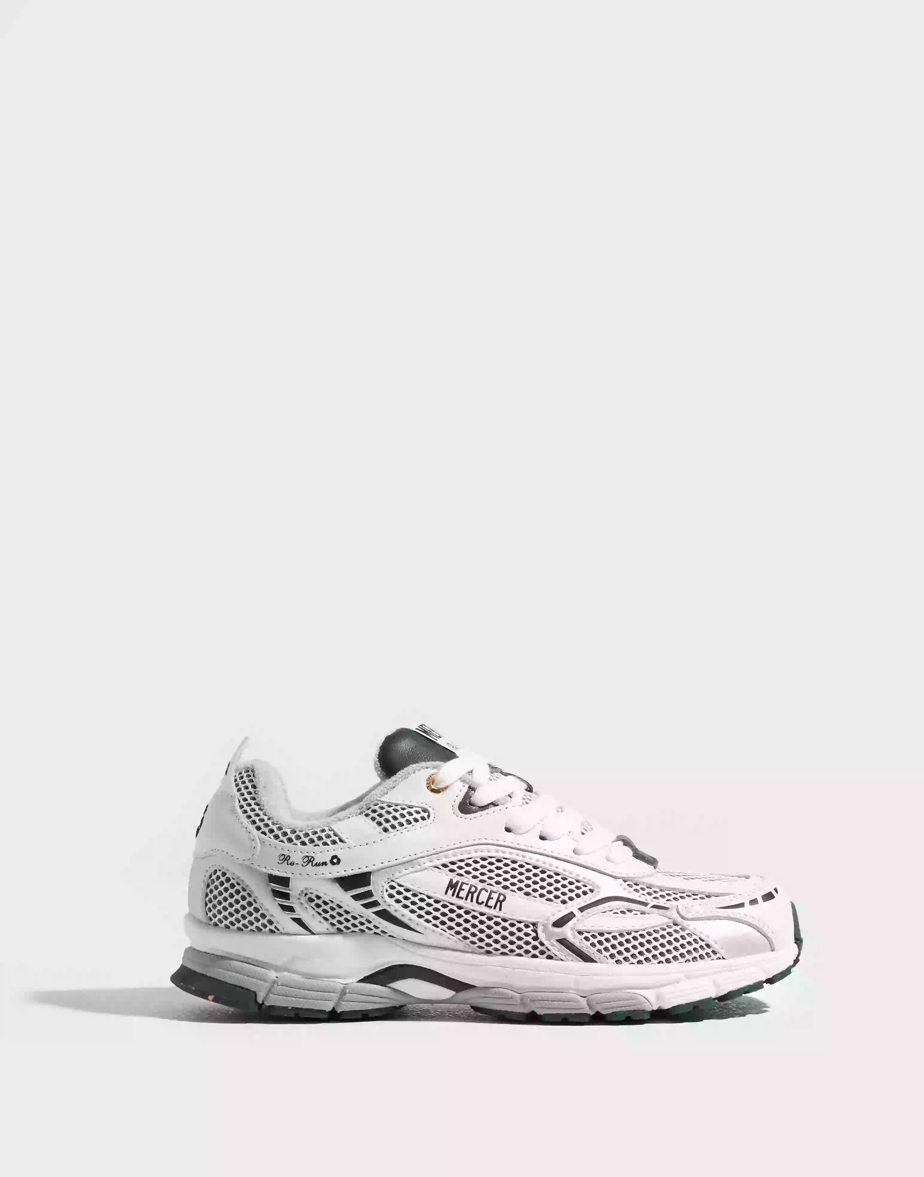 Mercer Amsterdam The Re-Run Lave sneakers White/Green