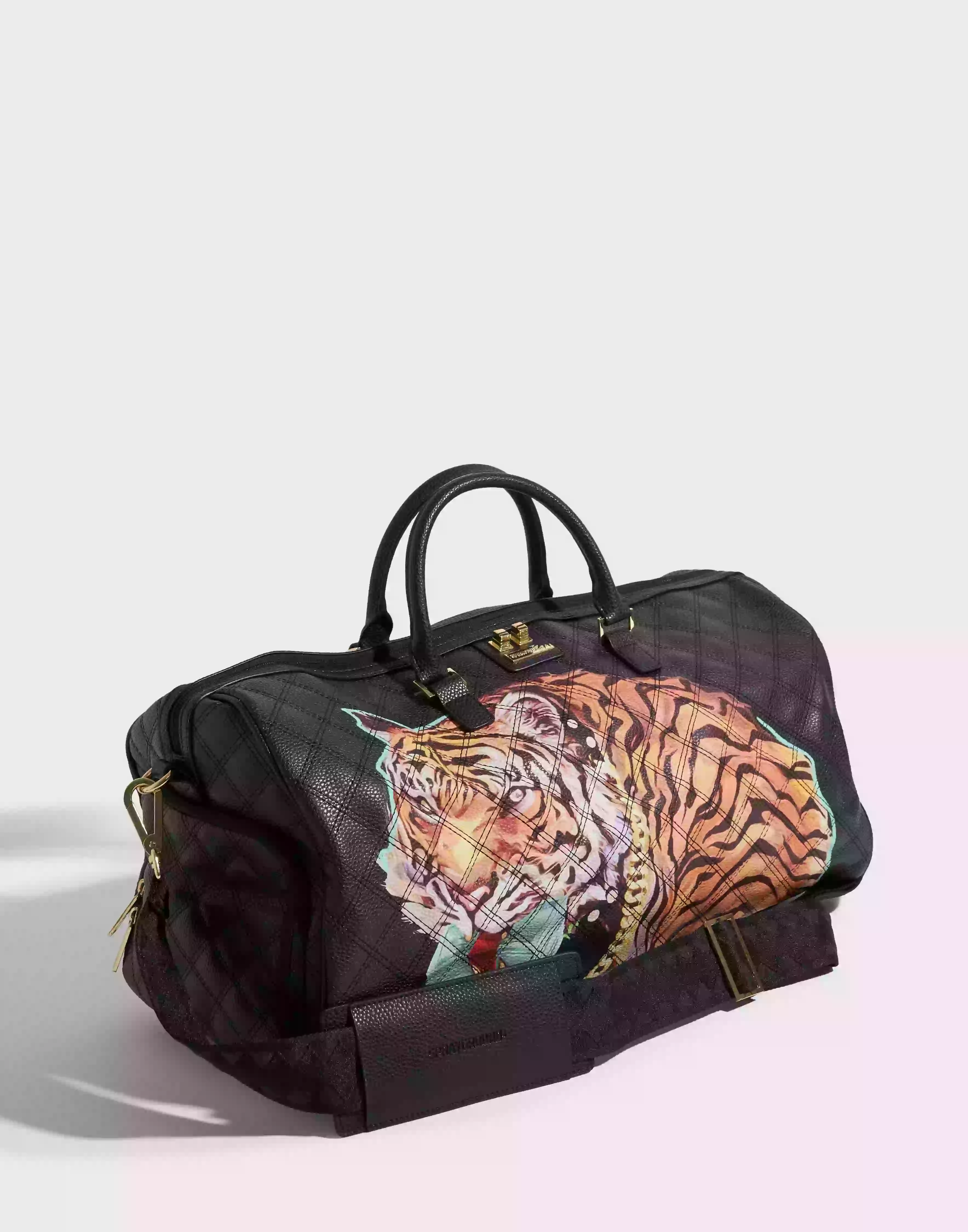 Sprayground Money Tigers Duffel Weekendbager Black