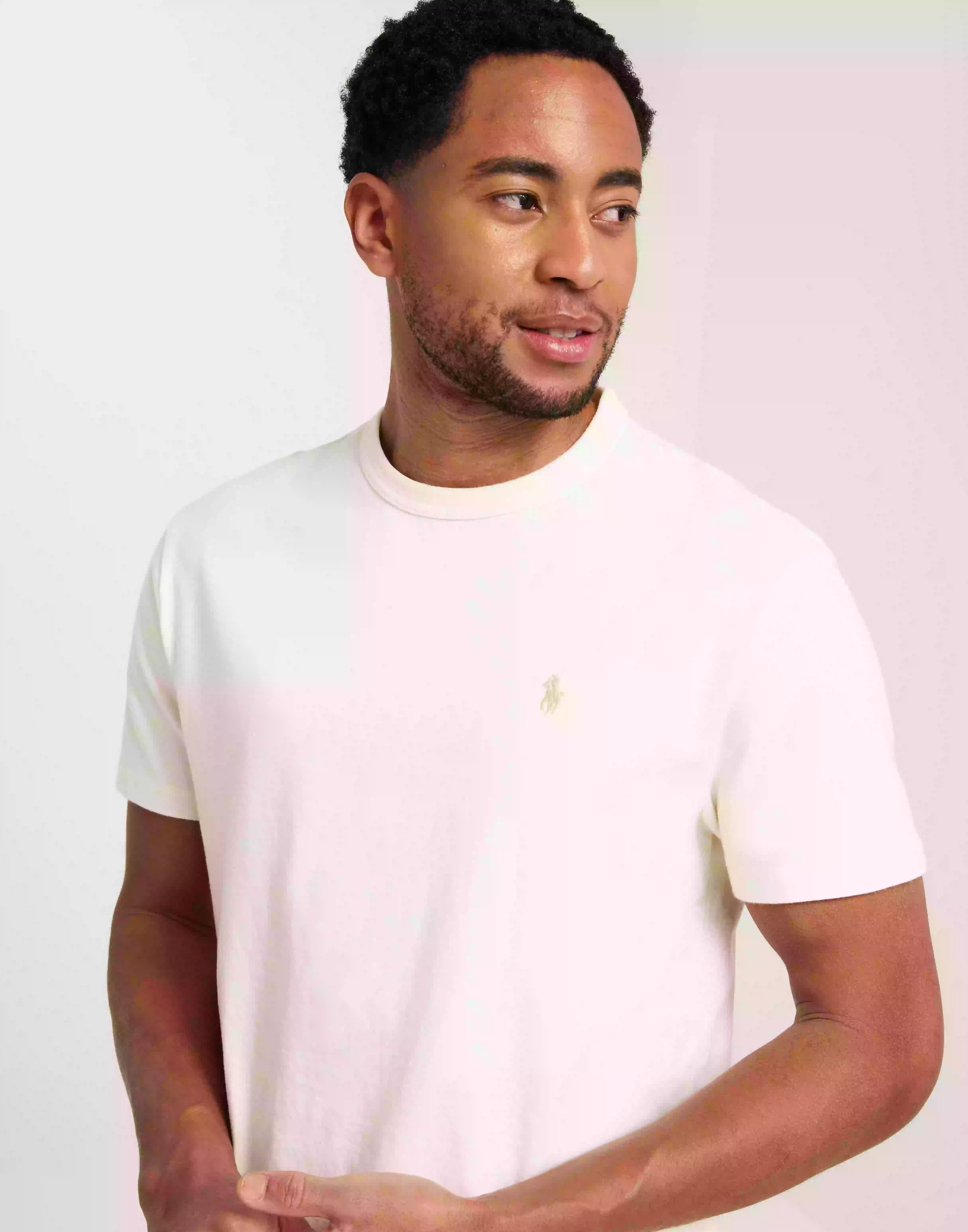 Polo Ralph Lauren SSCNM6-Short Sleeve-T-Shirt Kortermede t-shirts Natural