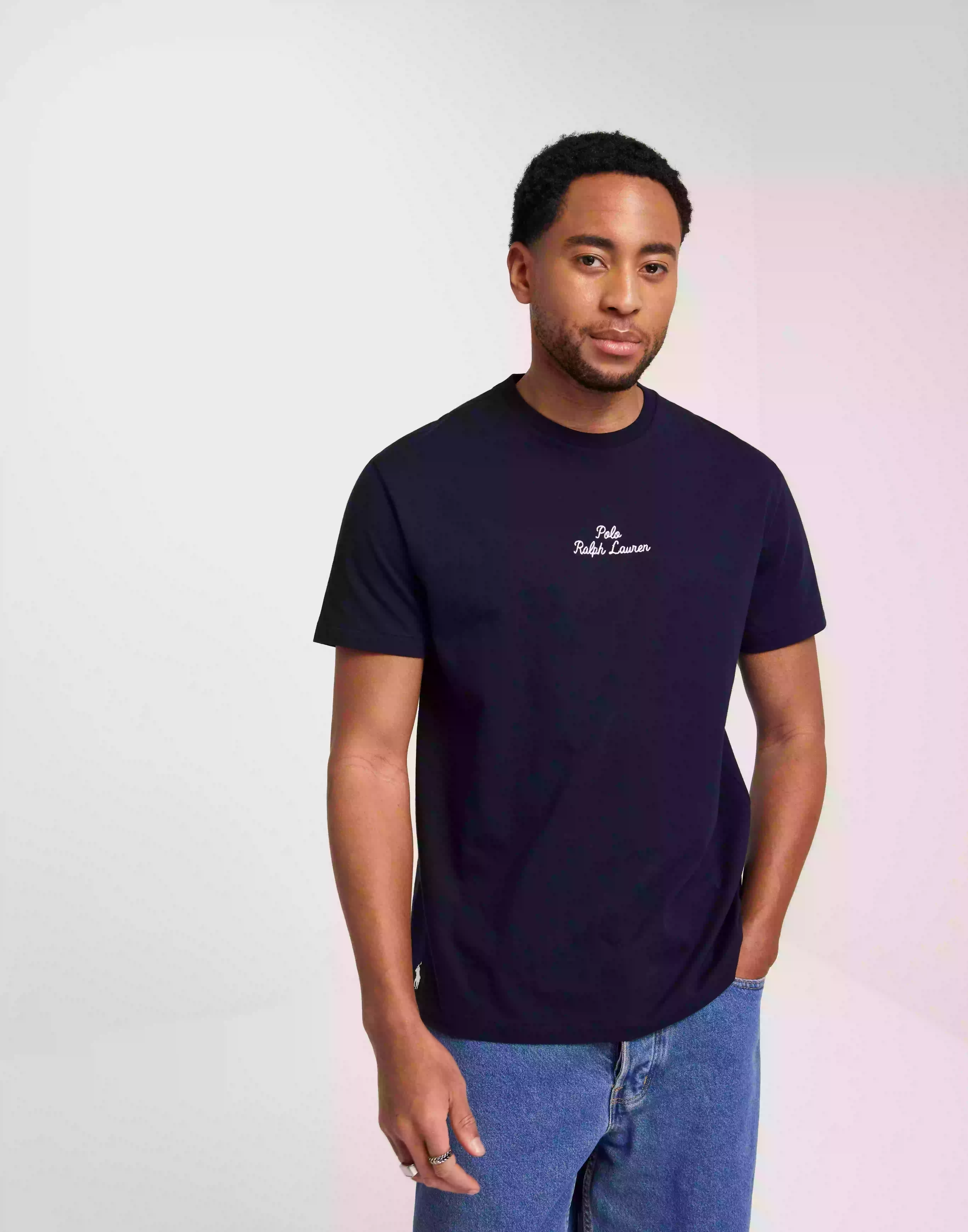 Polo Ralph Lauren SSCNCLSM1-Short Sleeve-T-Shirt Kortermede t-shirts Navy
