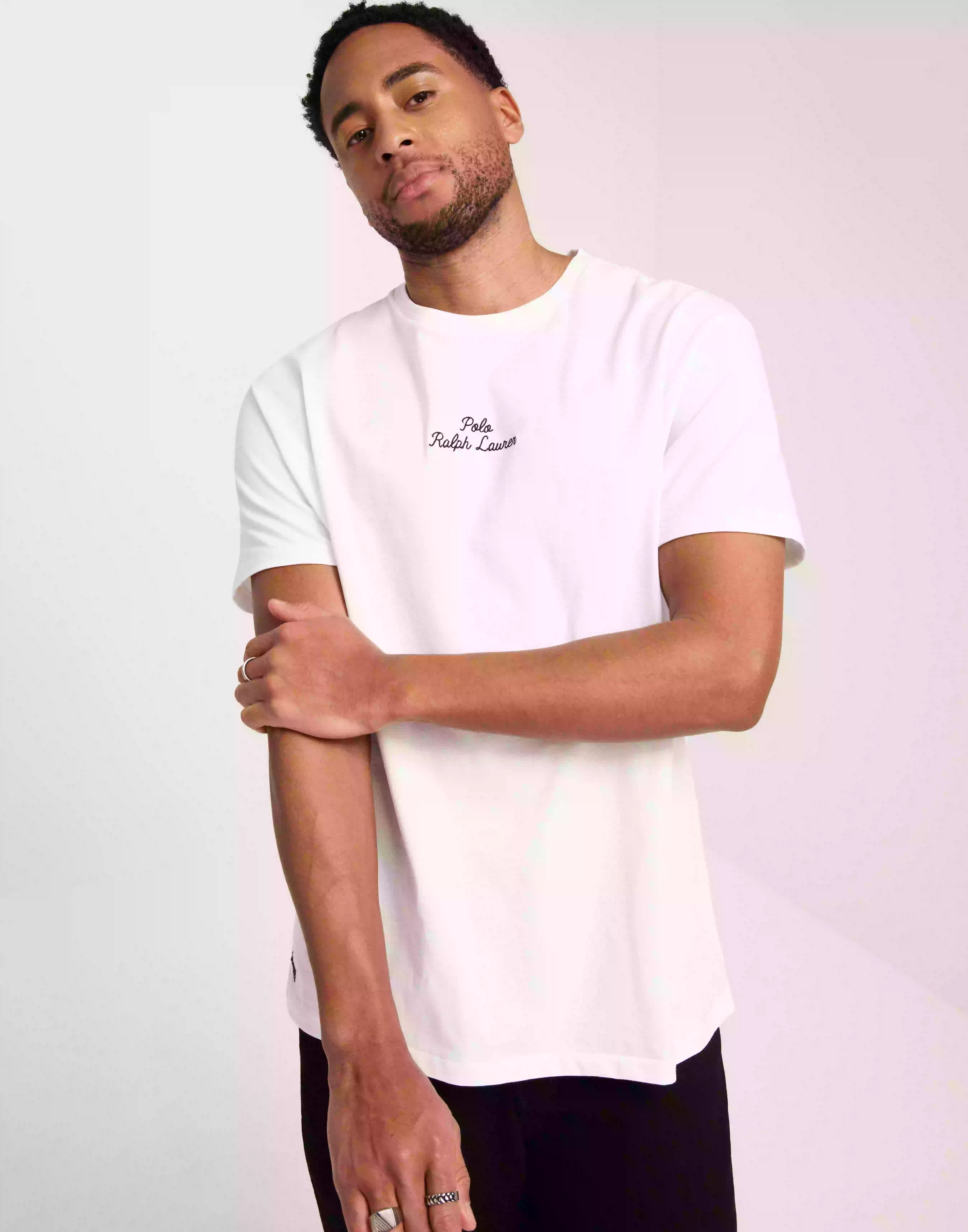 Polo Ralph Lauren SSCNCLSM1-Short Sleeve-T-Shirt Kortermede t-shirts White