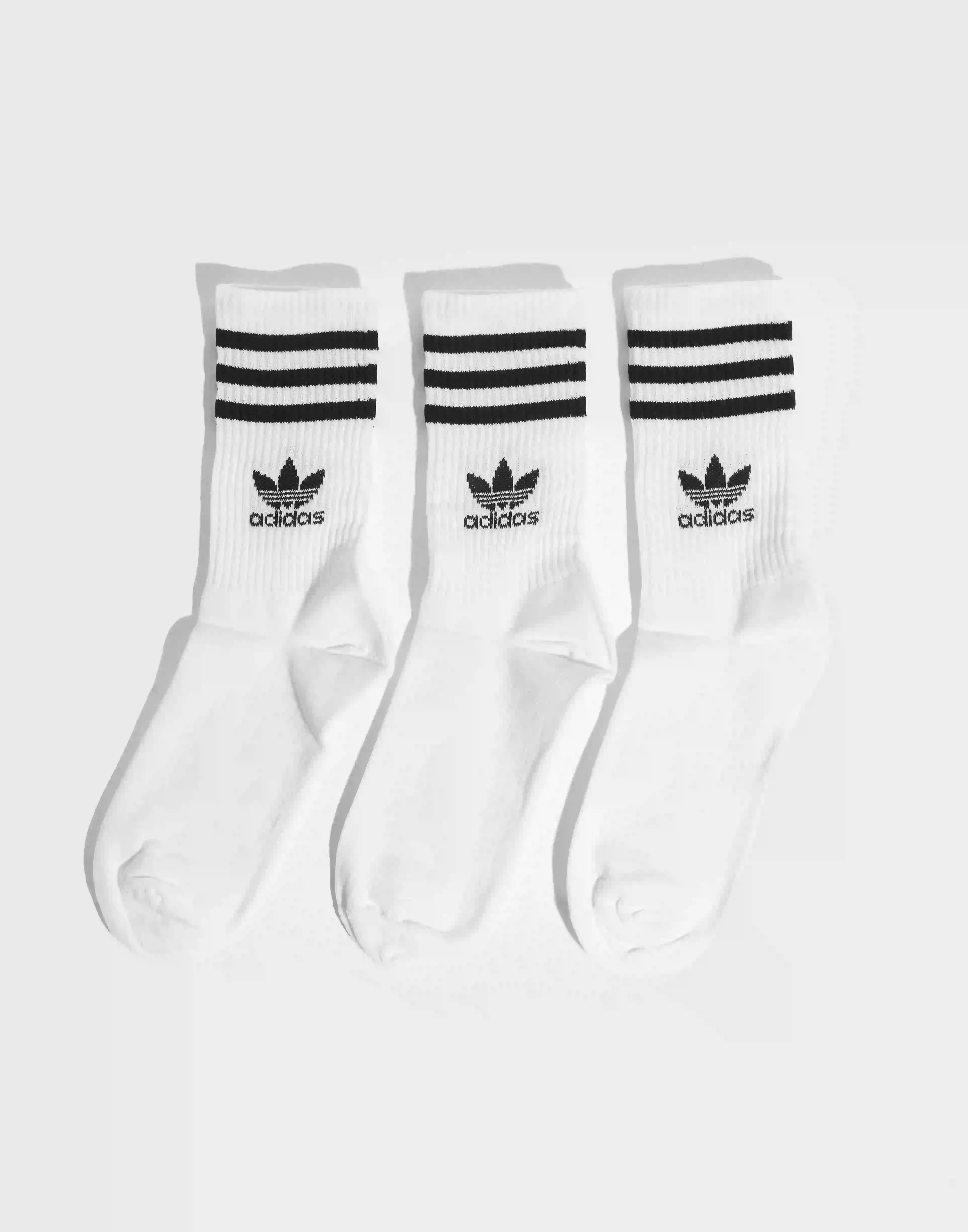 Adidas Originals Crew Sock 3STR Flerpack sokker White