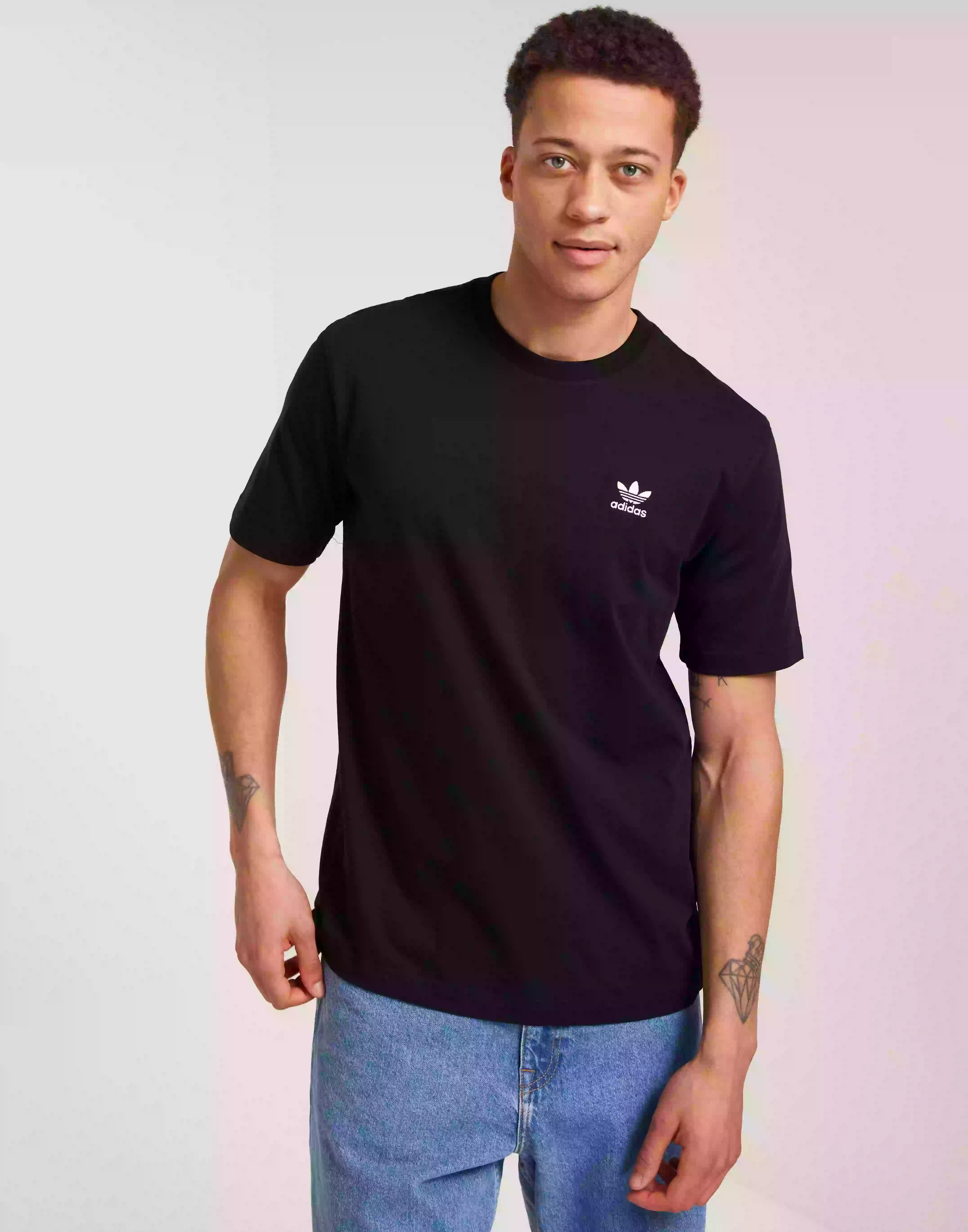 Adidas Originals Essential Tee Kortermede t-shirts Black