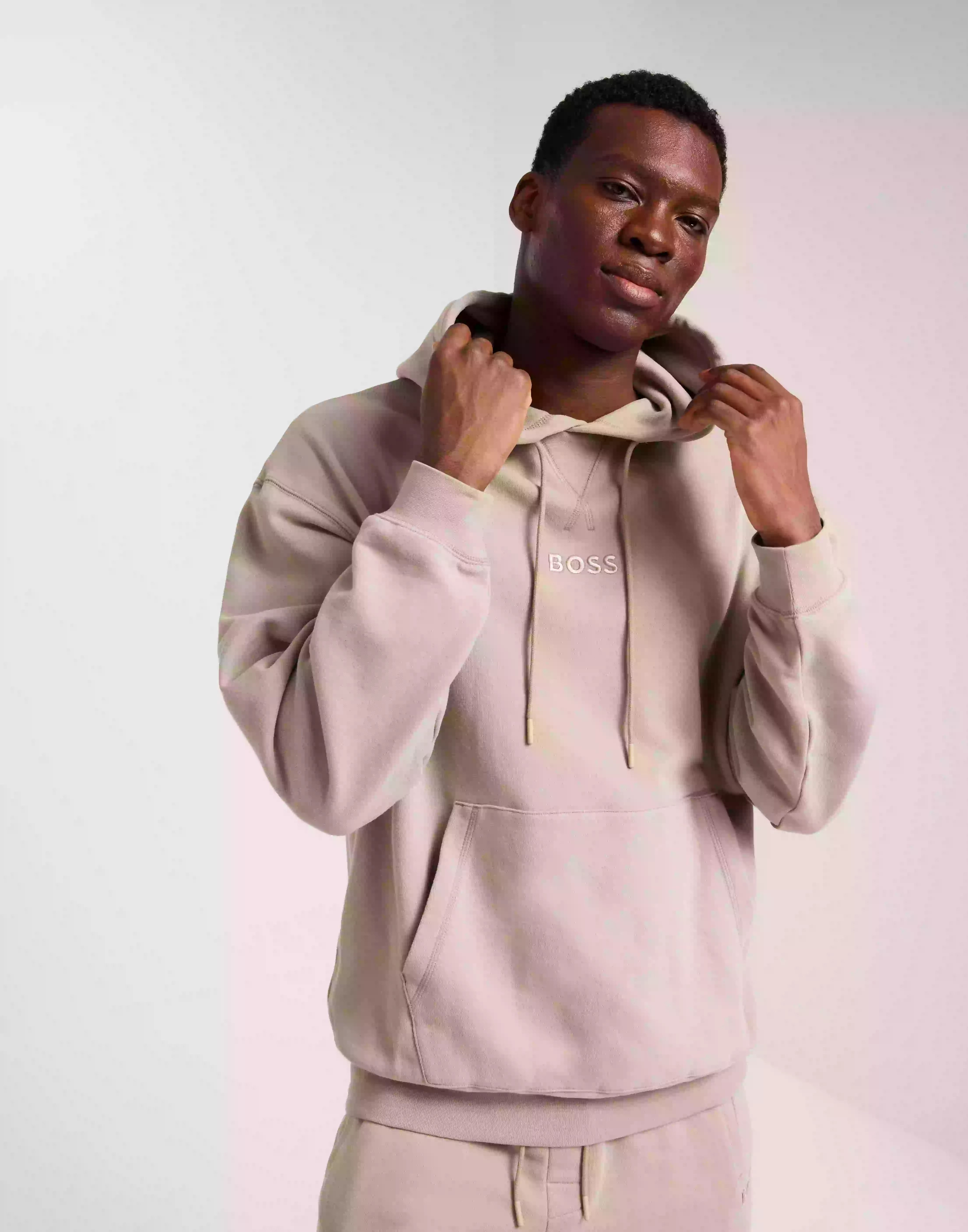BOSS Contemporary Hoodie 10251631 01 Hupparit & Hoodies Dark Beige