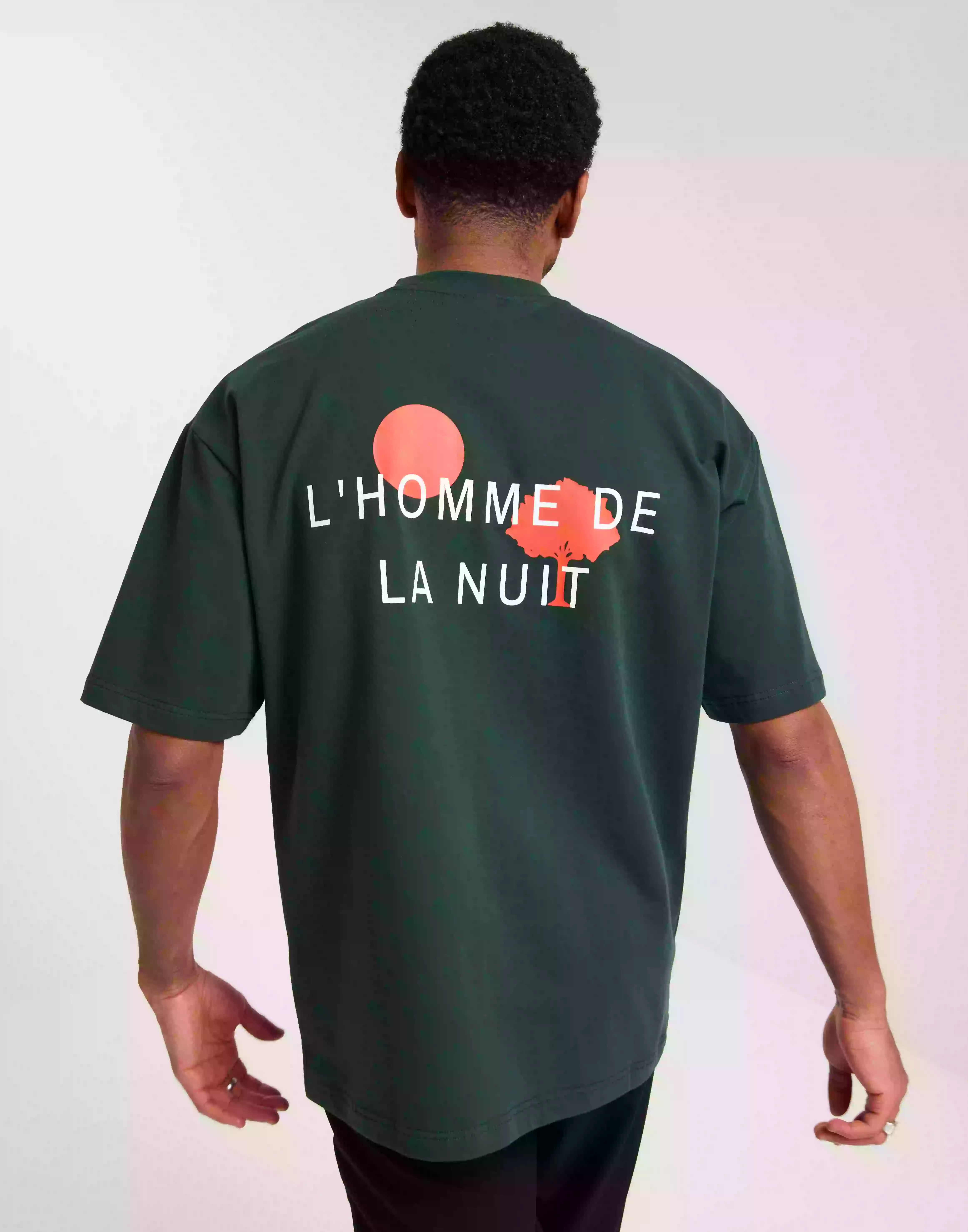Don't Waste Culture Ludio T-skjorte med trykk Dark Green