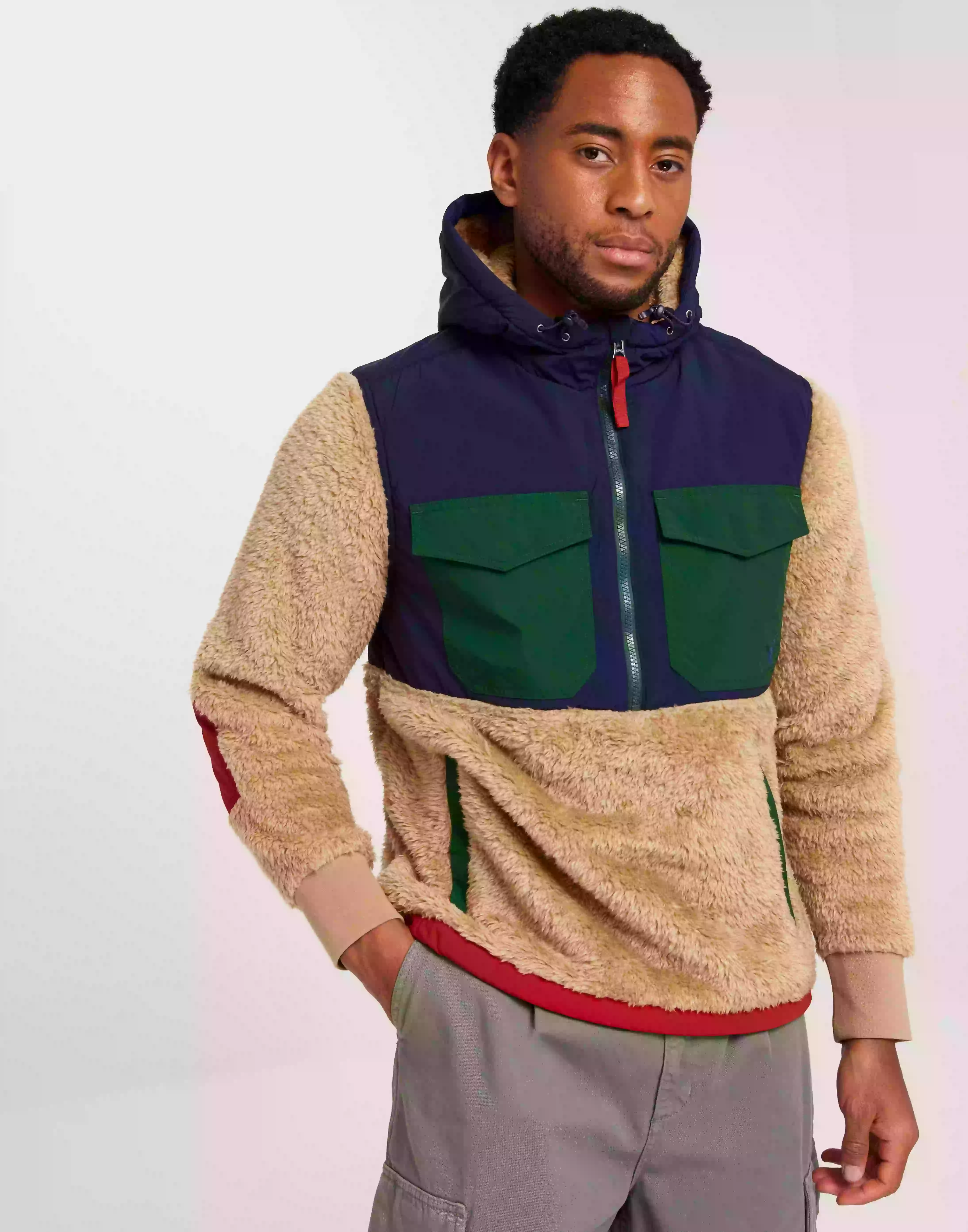 Polo Ralph Lauren LSHZHOODM1-Long Sleeve-Pullover Vårjackor & Höstjackor Medium Beige
