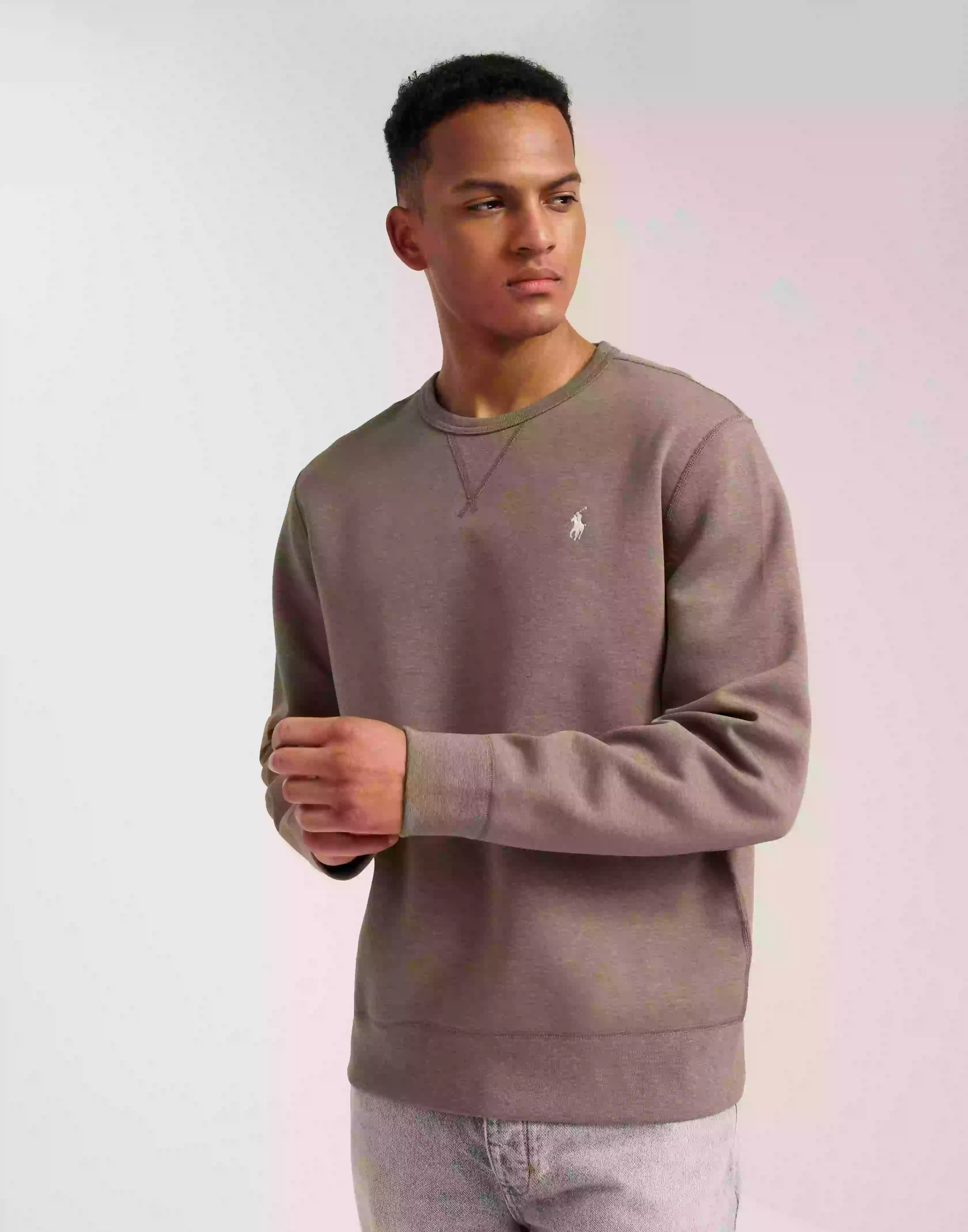 Polo Ralph Lauren LSCNM6-Long Sleeve-Sweatshirt Sweatshirts Brown