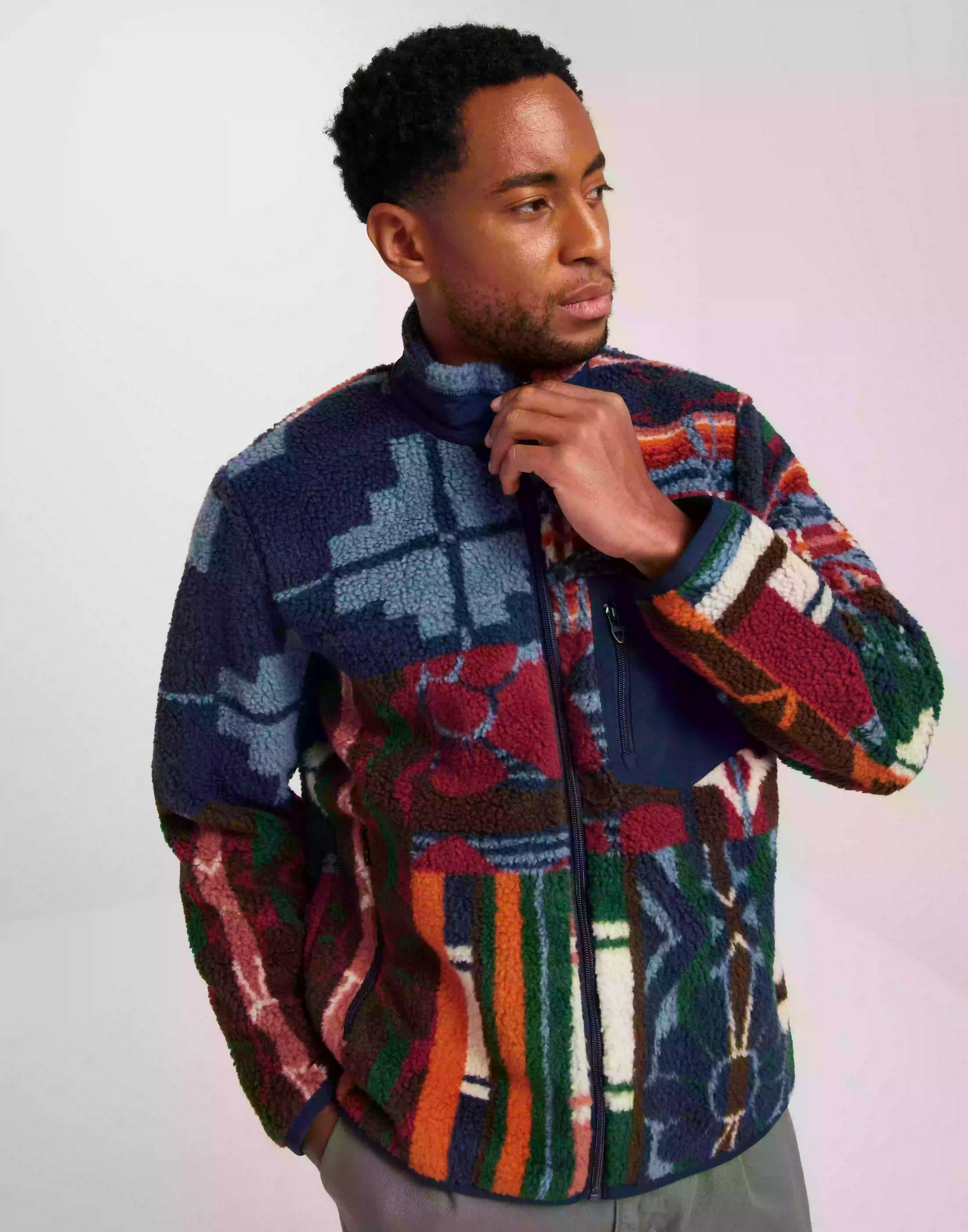 Polo Ralph Lauren LSFZJACKETM1-Long Sleeve-Full Zip Fleecejackor Multi