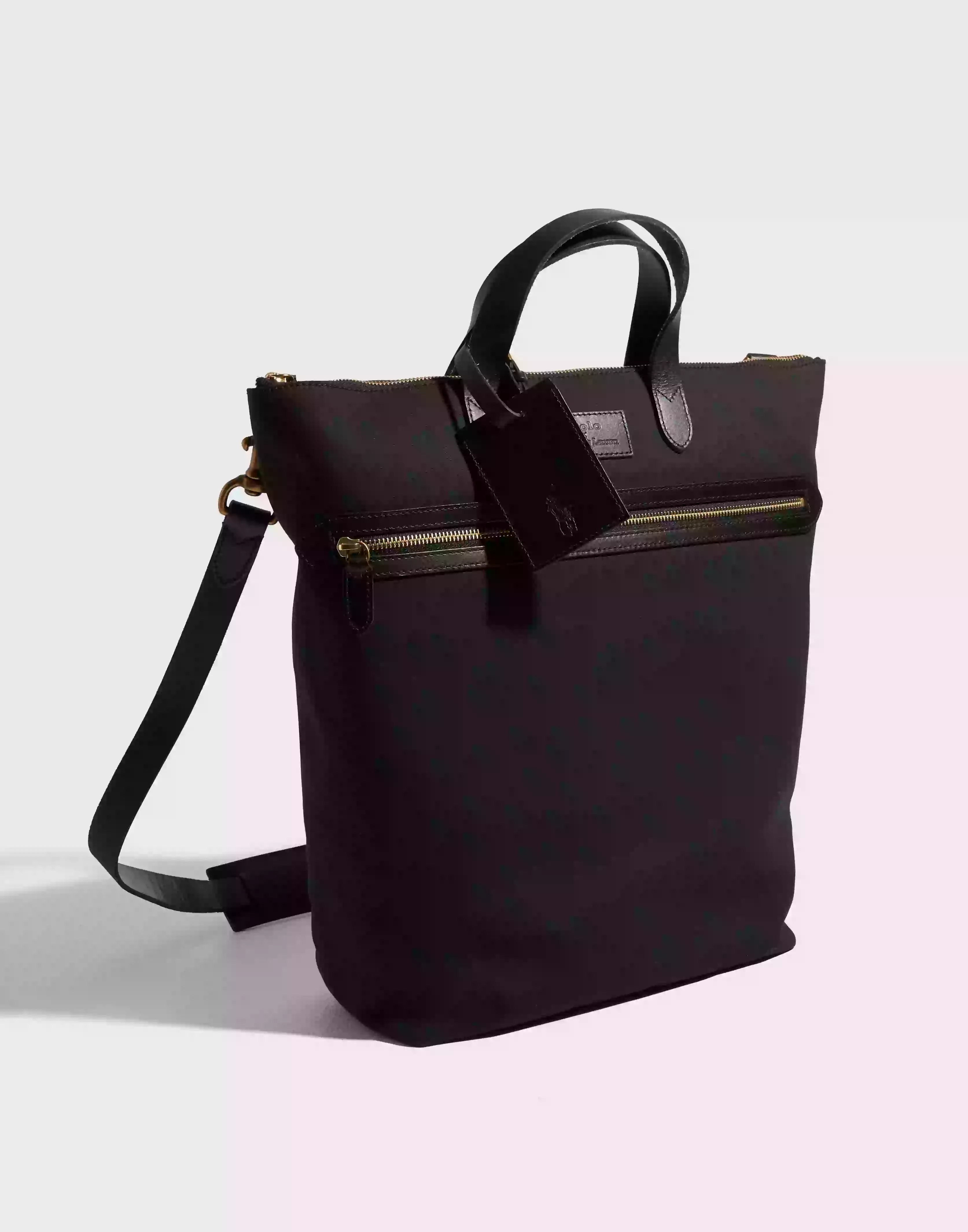 Polo Ralph Lauren Work Tote-Tote-Medium Tote bags Black