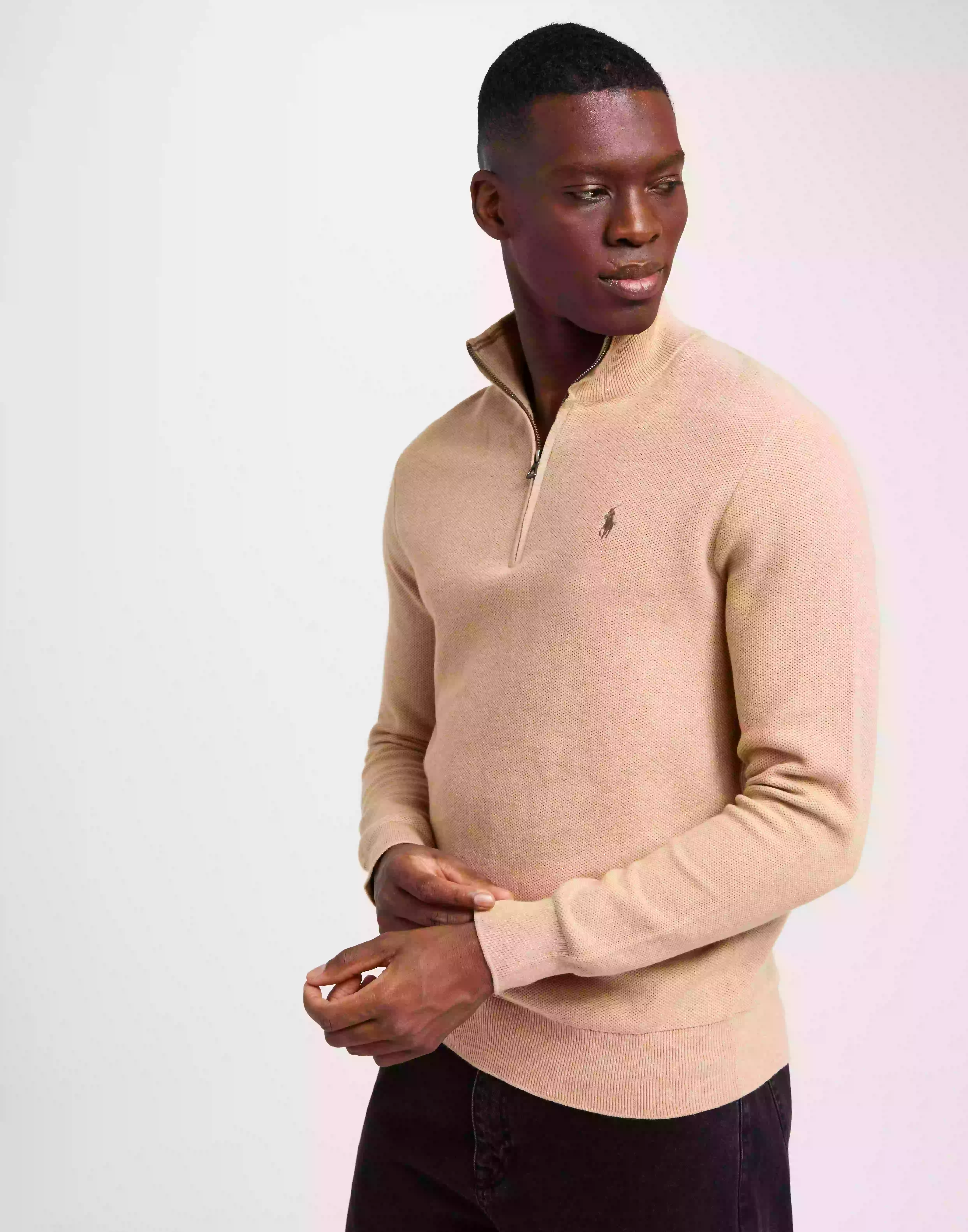 Polo Ralph Lauren Ls Hz-Long Sleeve-Pullover Strikkegensere Brown
