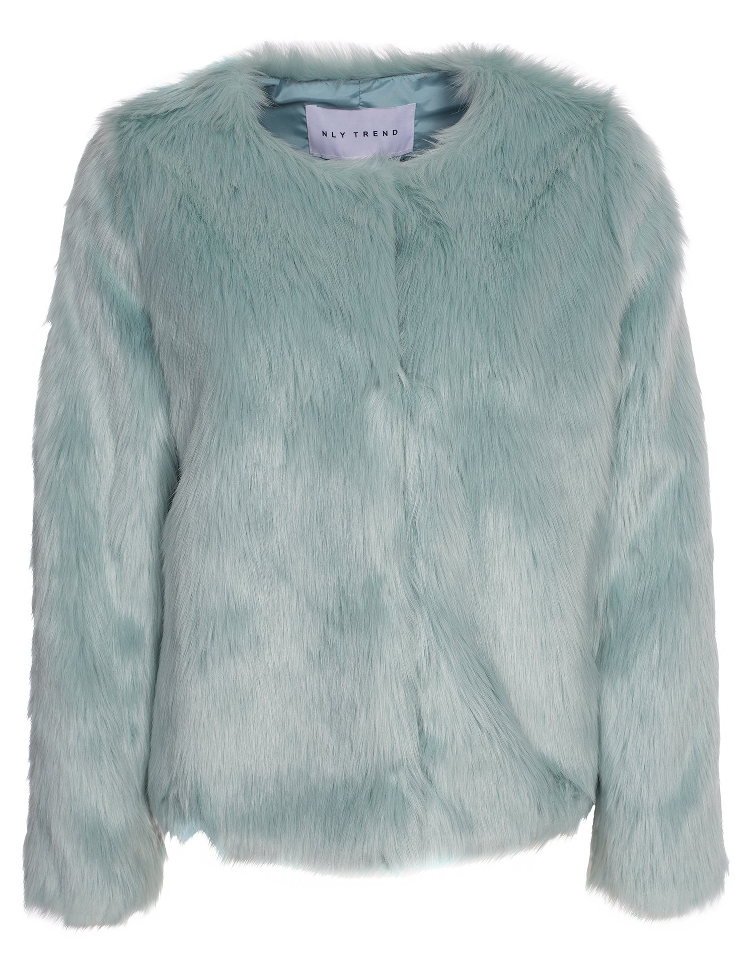Ice Cream Fake Fur - Nly Trend - Mint - Jackets - Clothing - Women ...
