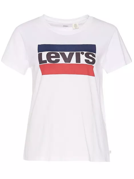 Moedig aan Conclusie Kind Buy Levi's The Perfect Tee Logo - White | Nelly.com