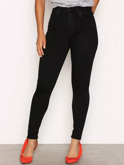 Mile High Super Skinny Jeans (plus Size) - Black