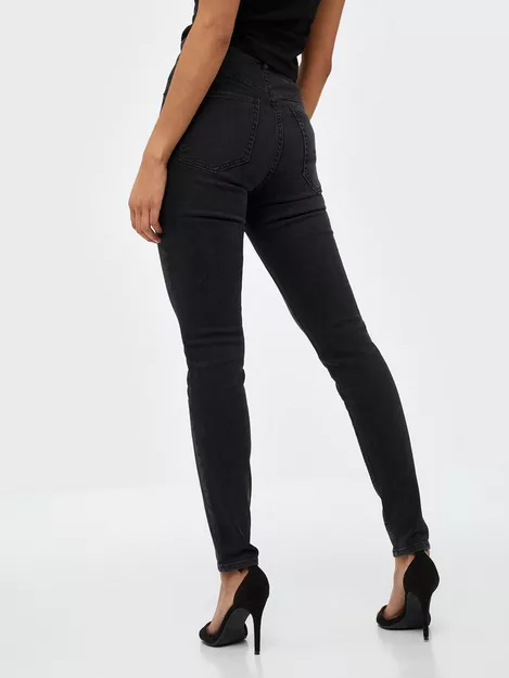 Buy Gina Tricot Molly High Waist Jeans - Black