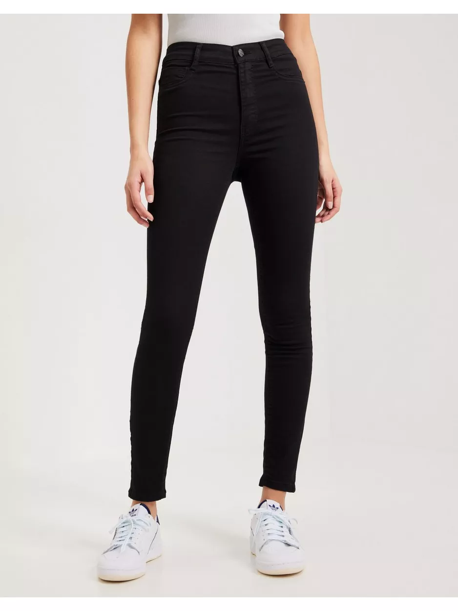 Gina Tricot Molly High Waist Jeans Black